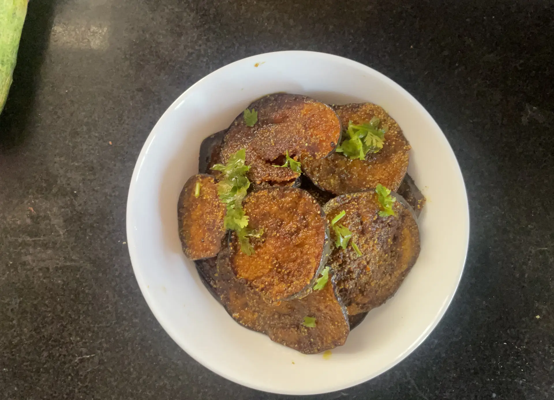 A cook's photo of Masala Bhaingan Fry