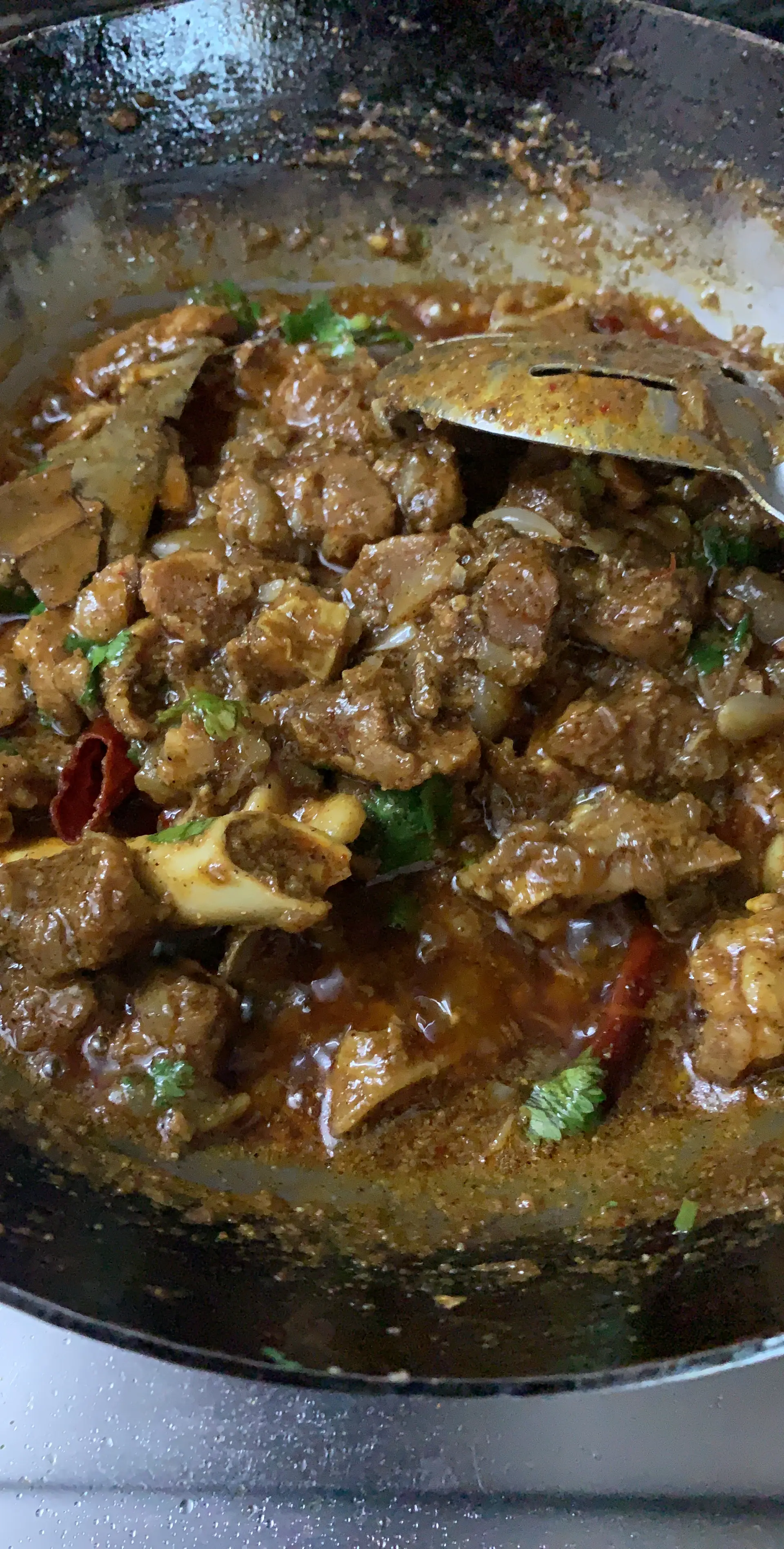 A cook's photo of Madurai Mutton Sukka