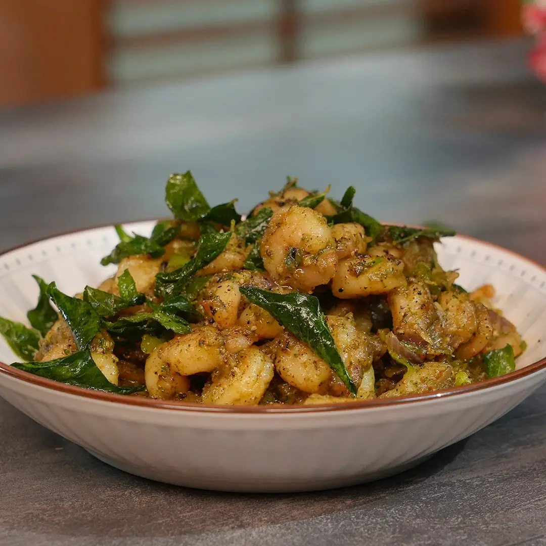 Curry Leaf Prawn