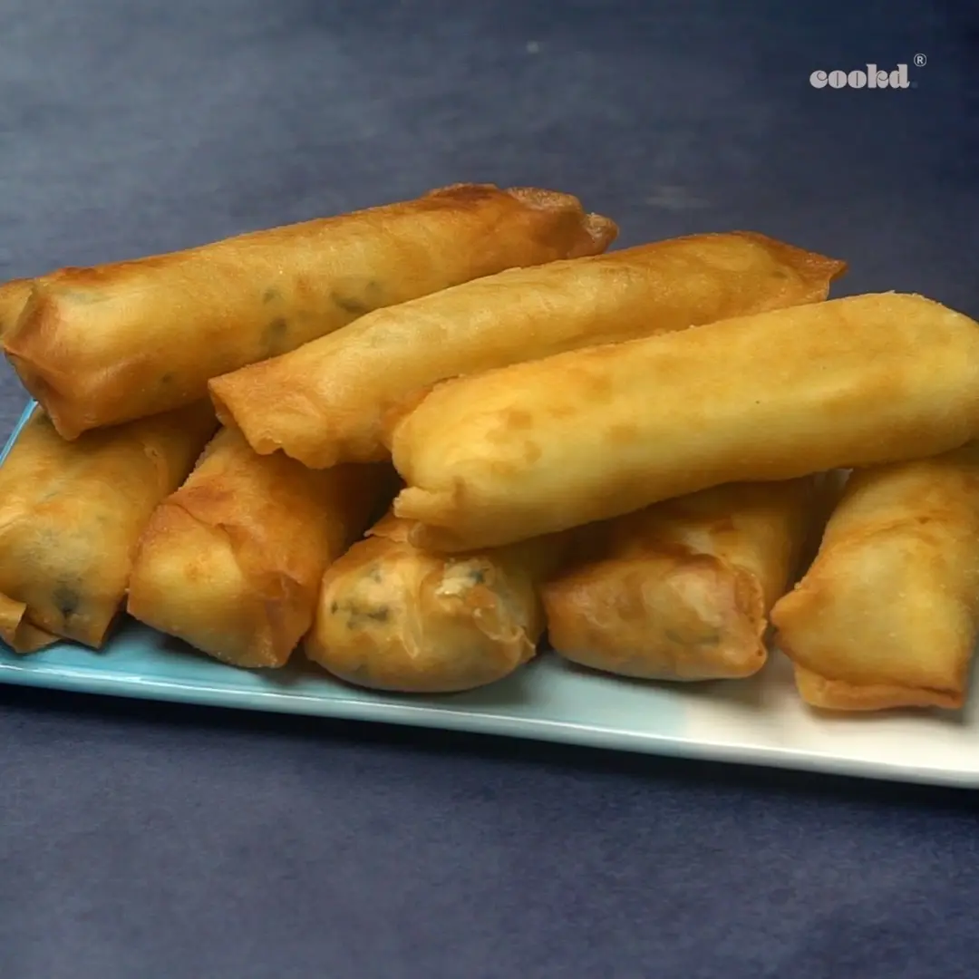 Cheesy Spring Rolls