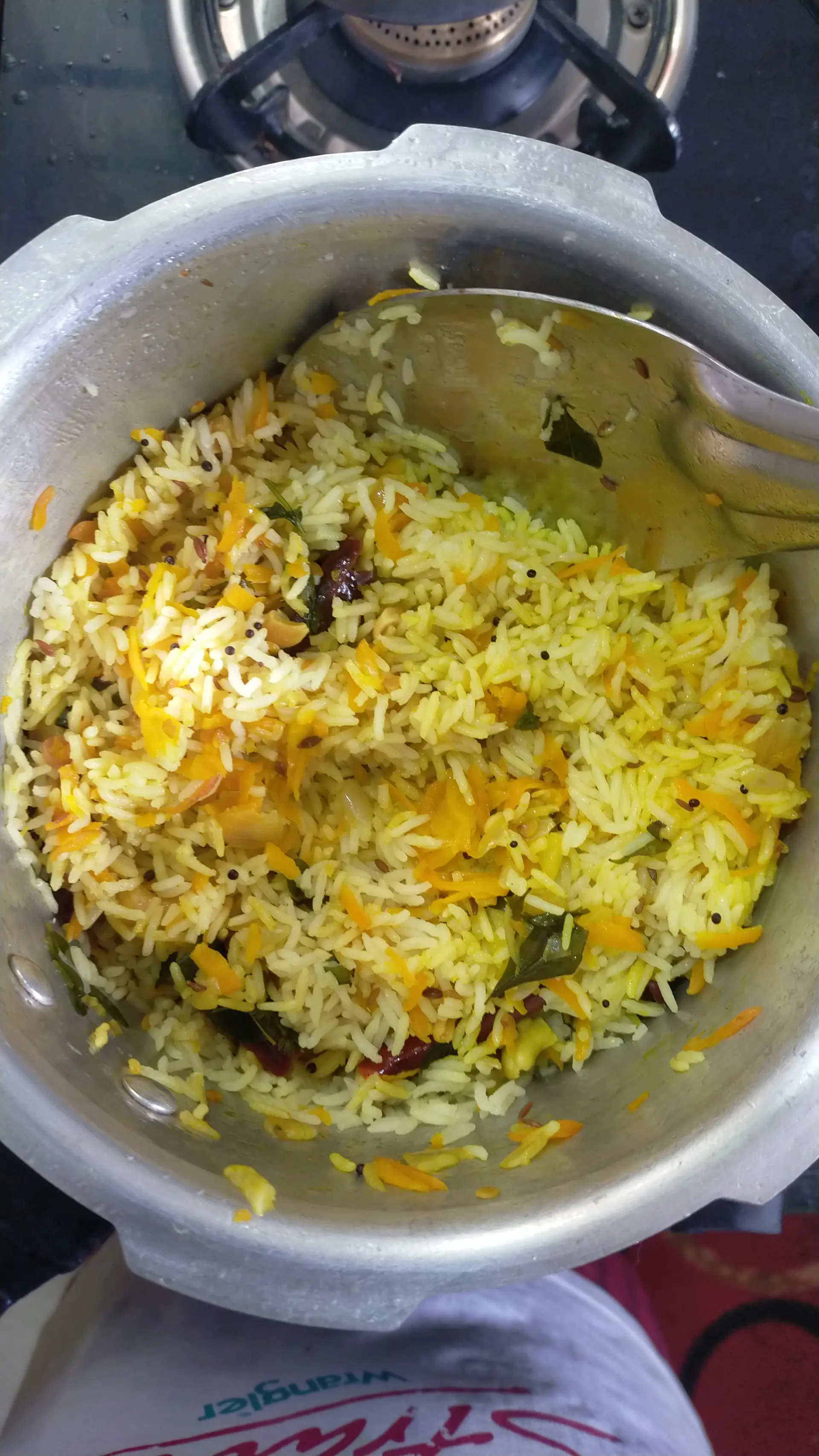 A cook's photo of Lunchbox Special Carrot Rice