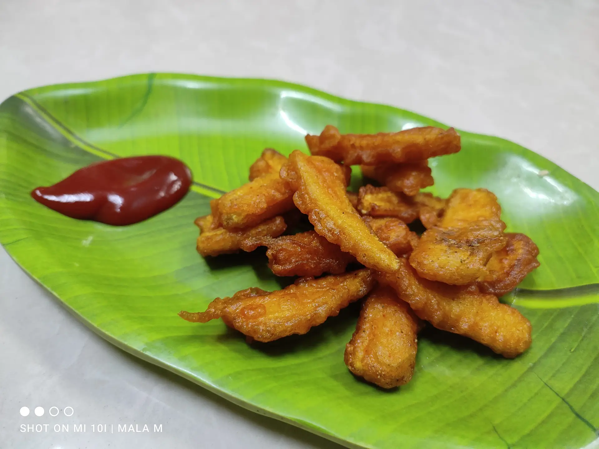 A cook's photo of Golden Fried Baby Corn