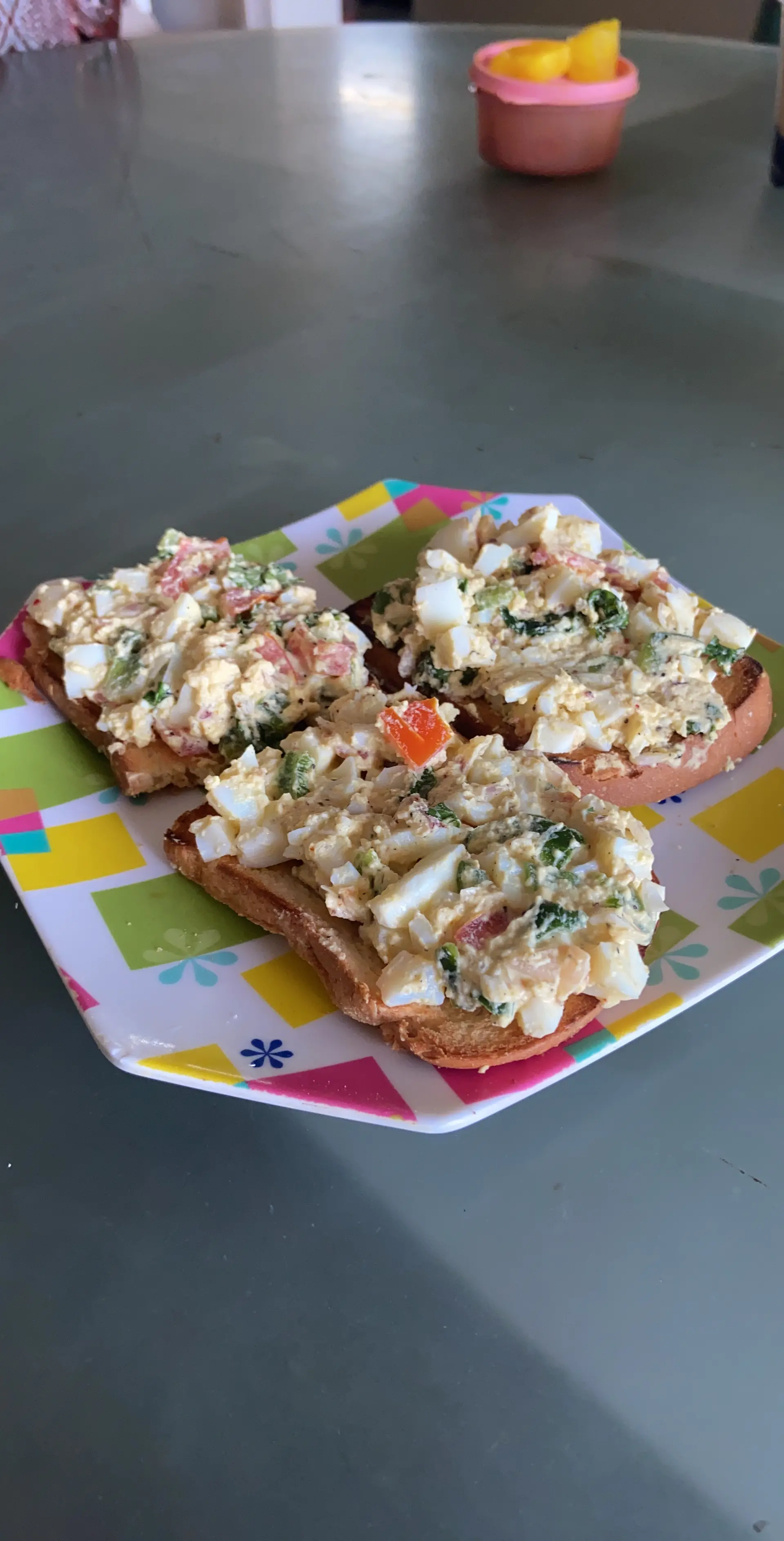 A cook's photo of Low-Fat Egg Salad