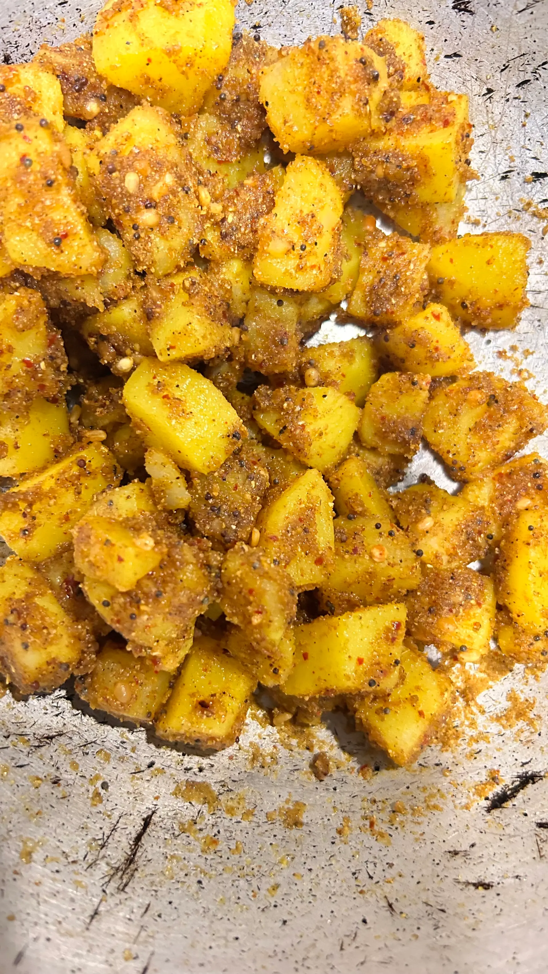 A cook's photo of Baby Potato Fry