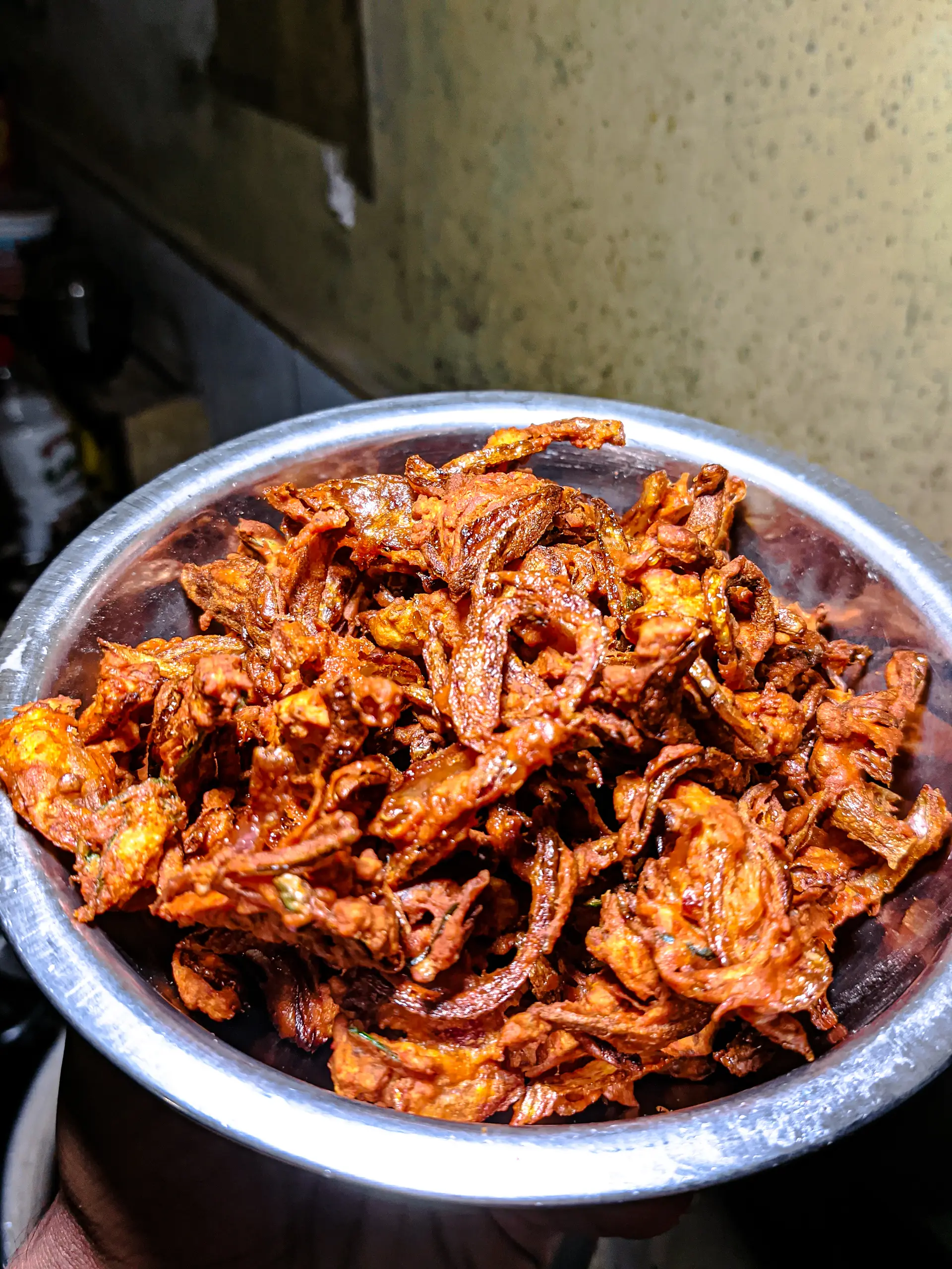 A cook's photo of Onion Pakoda