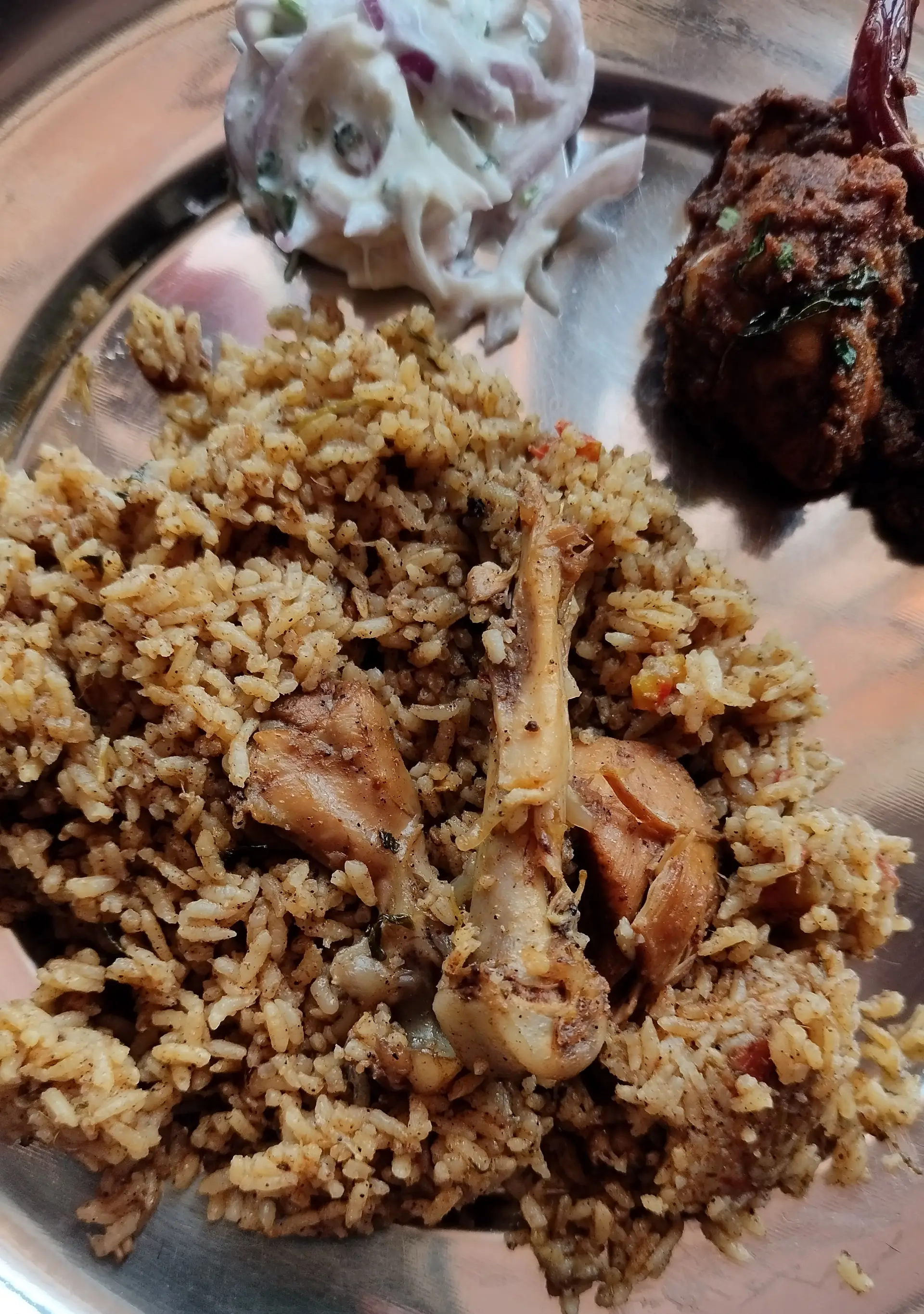 A cook's photo of Karaikudi Chicken Biryani