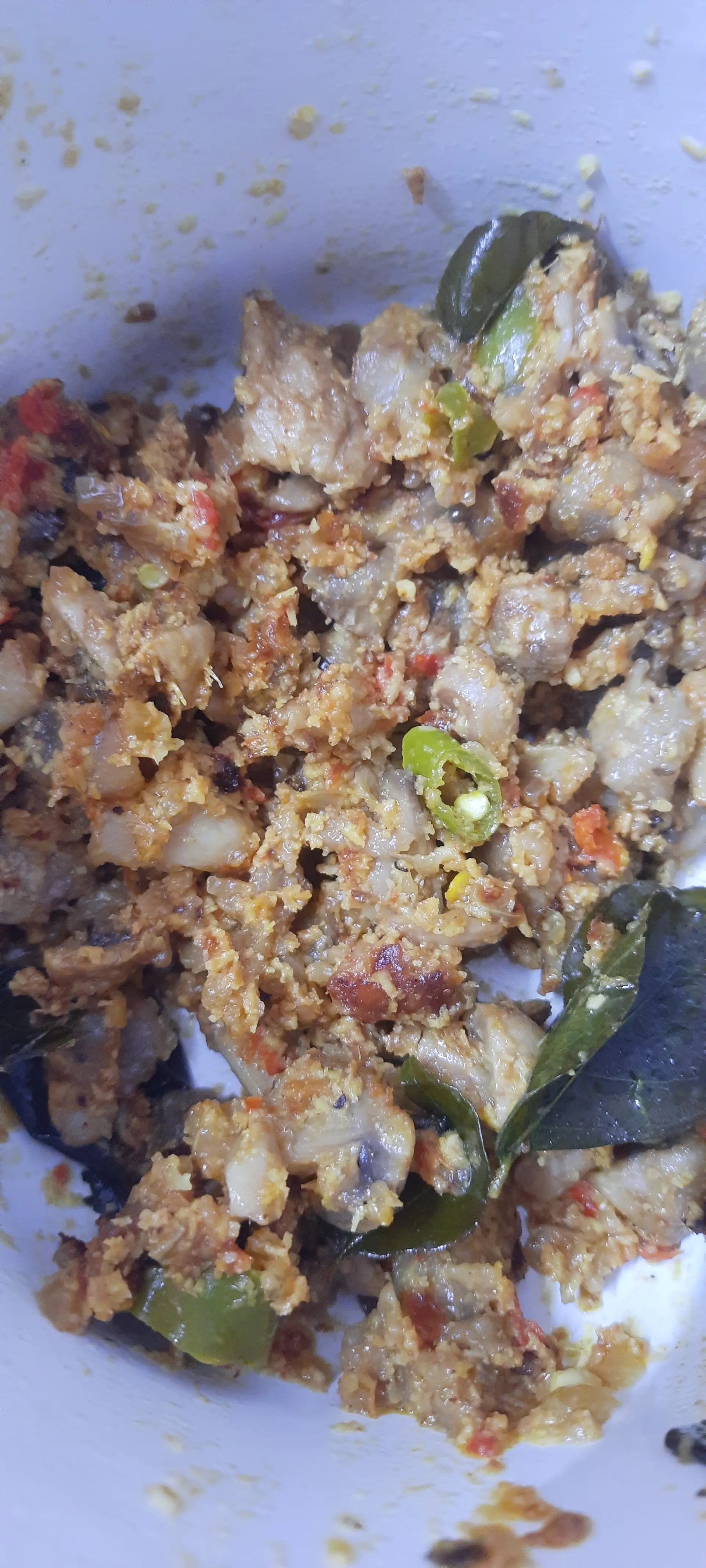 A cook's photo of Karaikudi Mushroom Fry