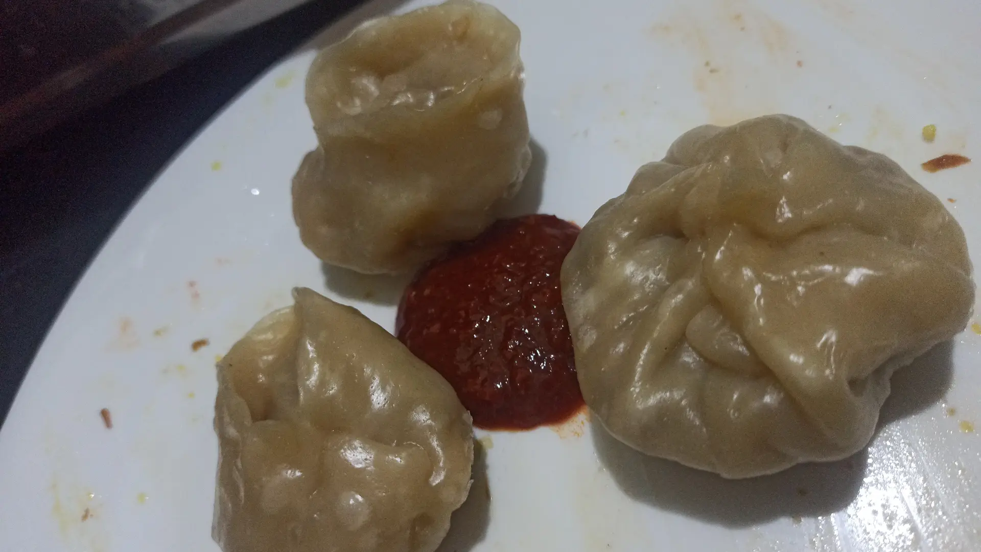 A cook's photo of Veg Momos