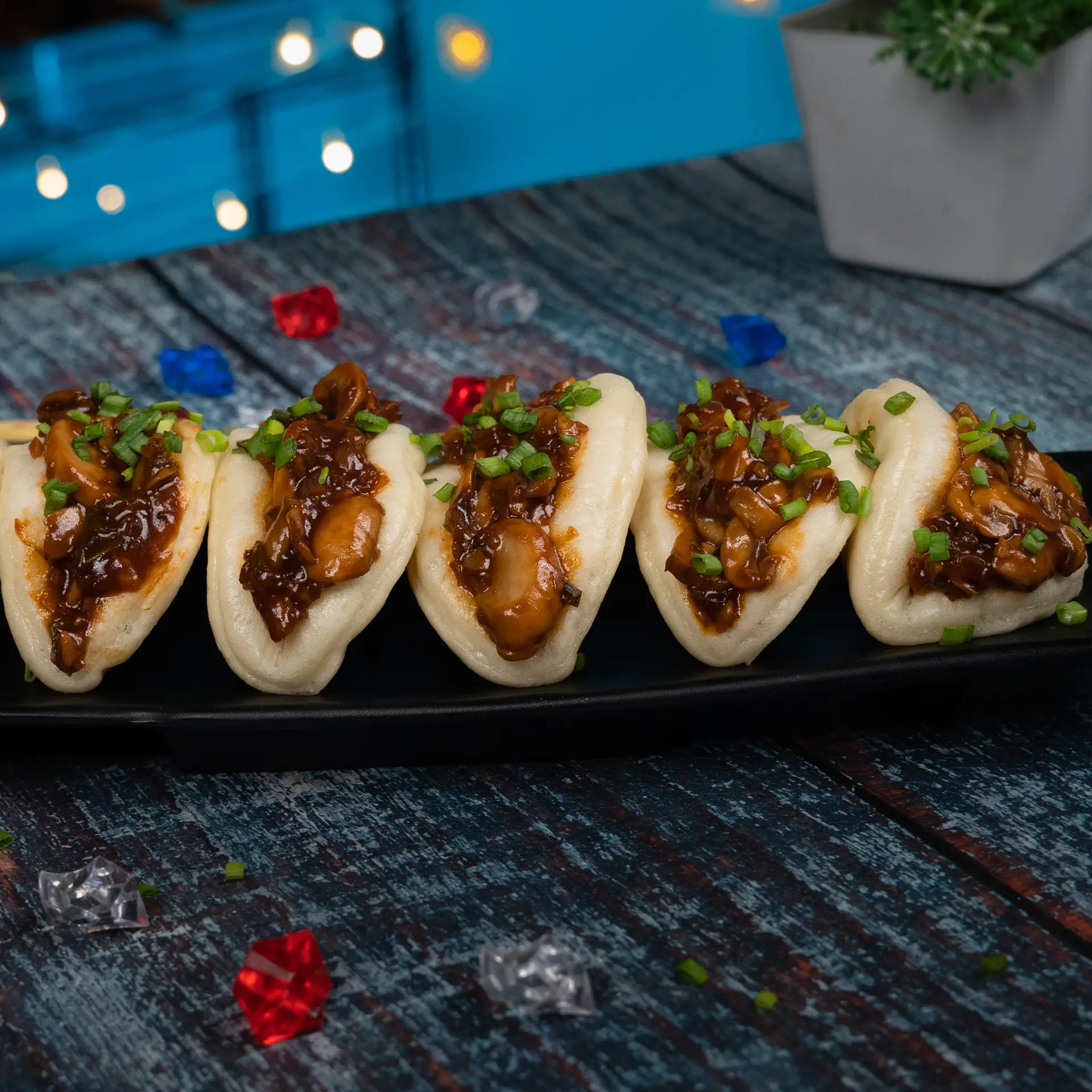 Chilli Mushroom Bao