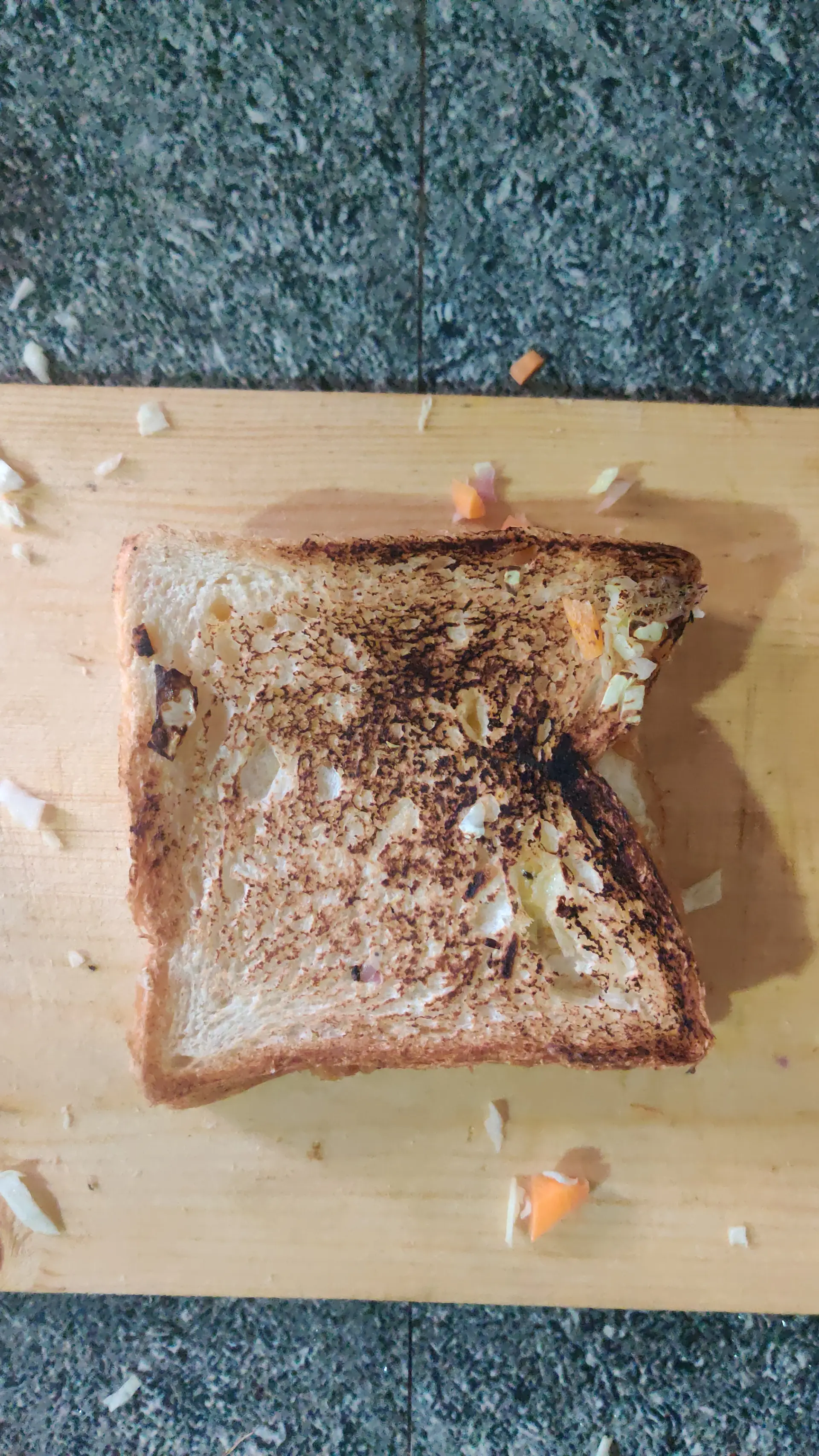A cook's photo of Breakfast Egg Sandwich