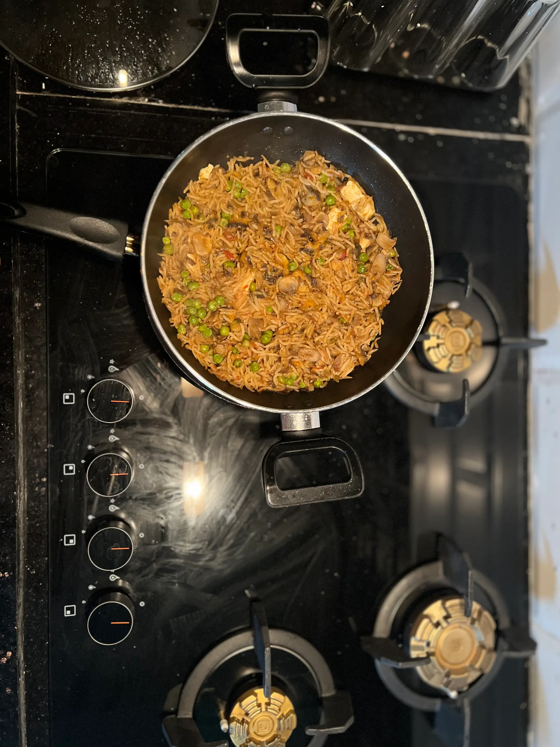 A cook's photo of Mushroom Biryani