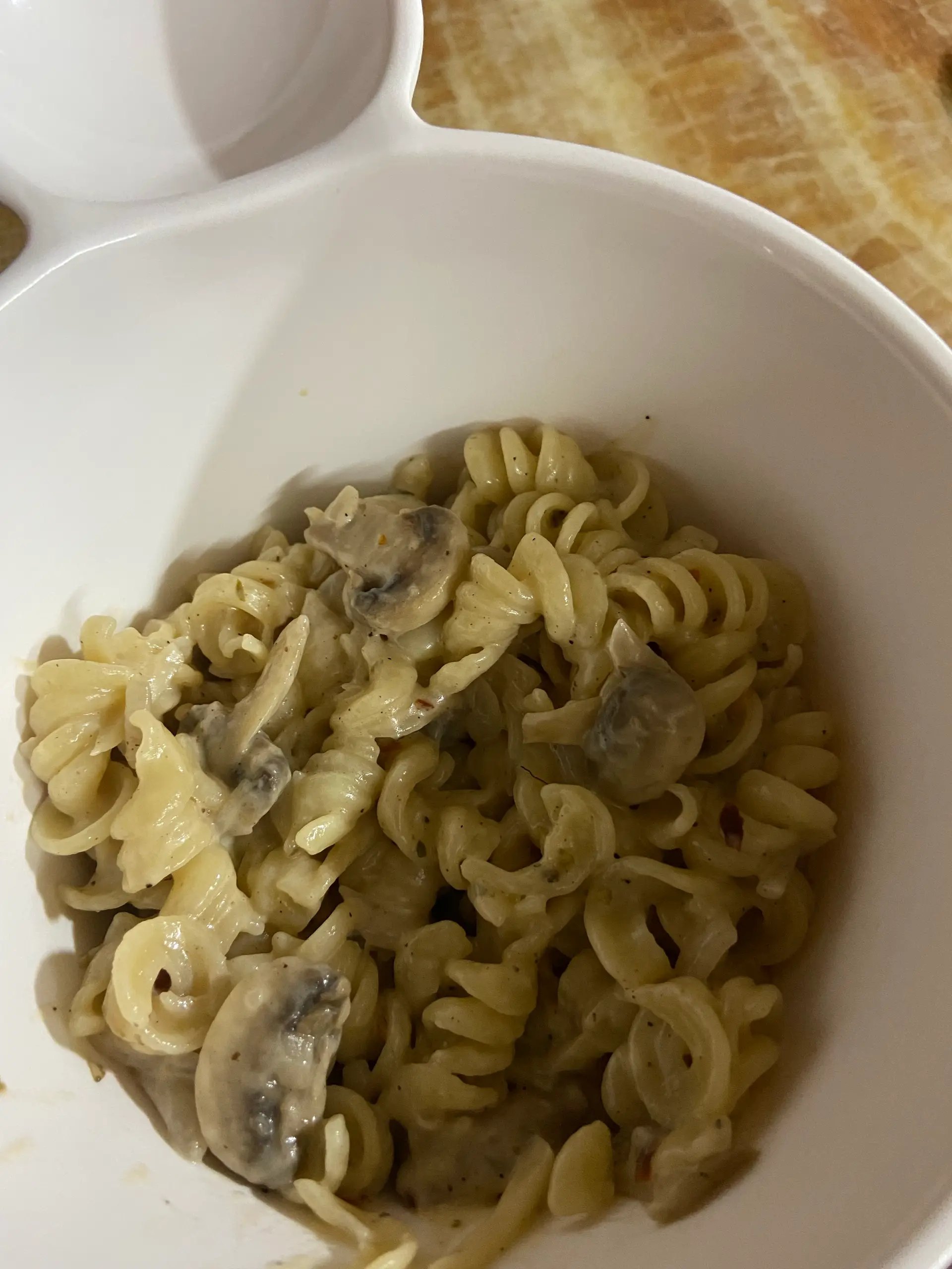A cook's photo of One Pot Creamy Mushroom Pasta