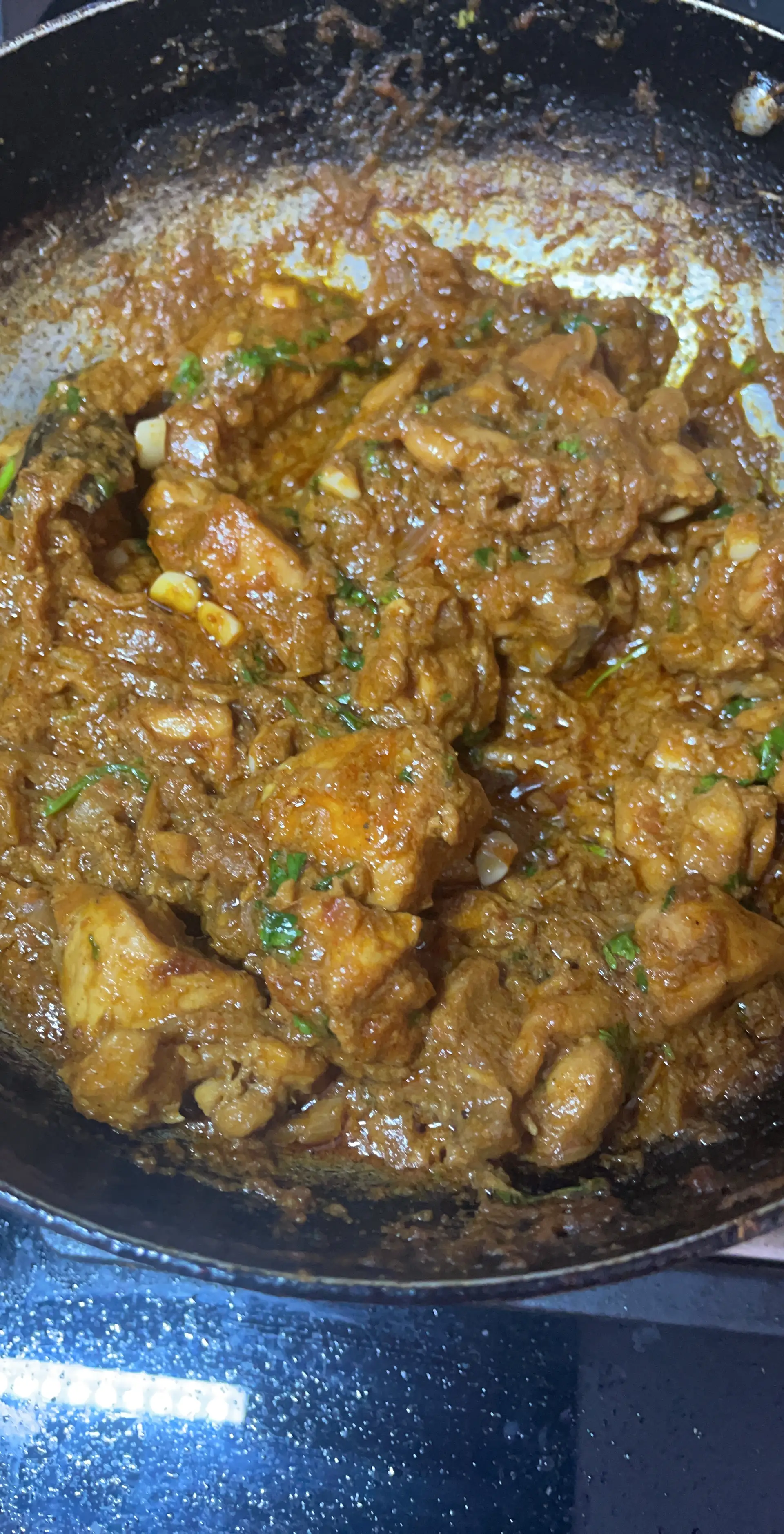 A cook's photo of हाईवे ढाबा चिकन करी