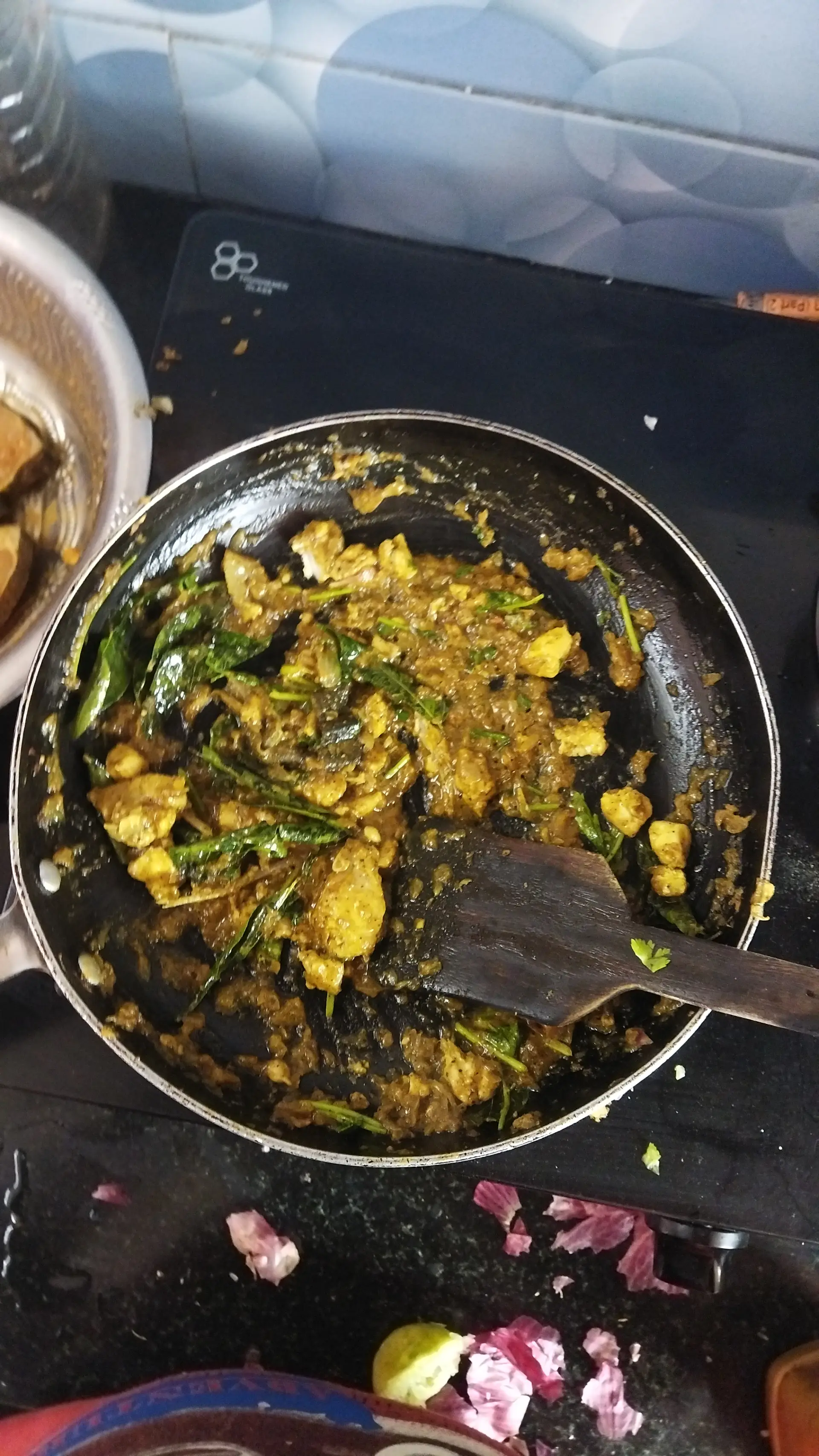A cook's photo of Fish Pepper Fry