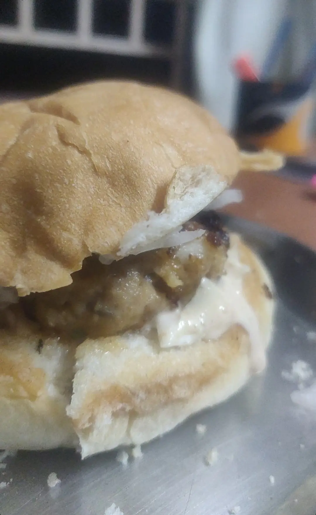 A cook's photo of Spicy Chicken Burger
