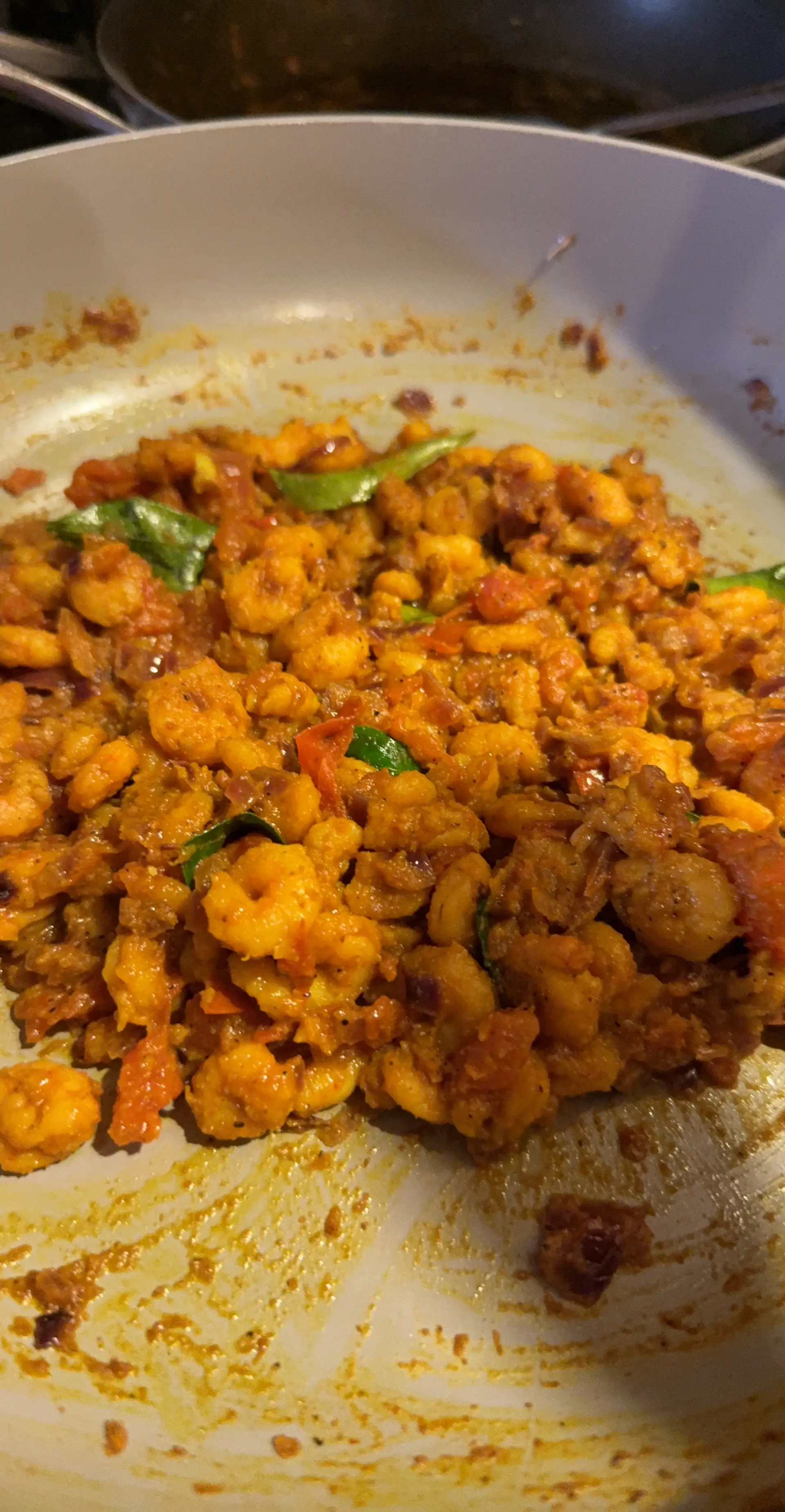 A cook's photo of Puthur Jayaram Prawn Tawa Fry