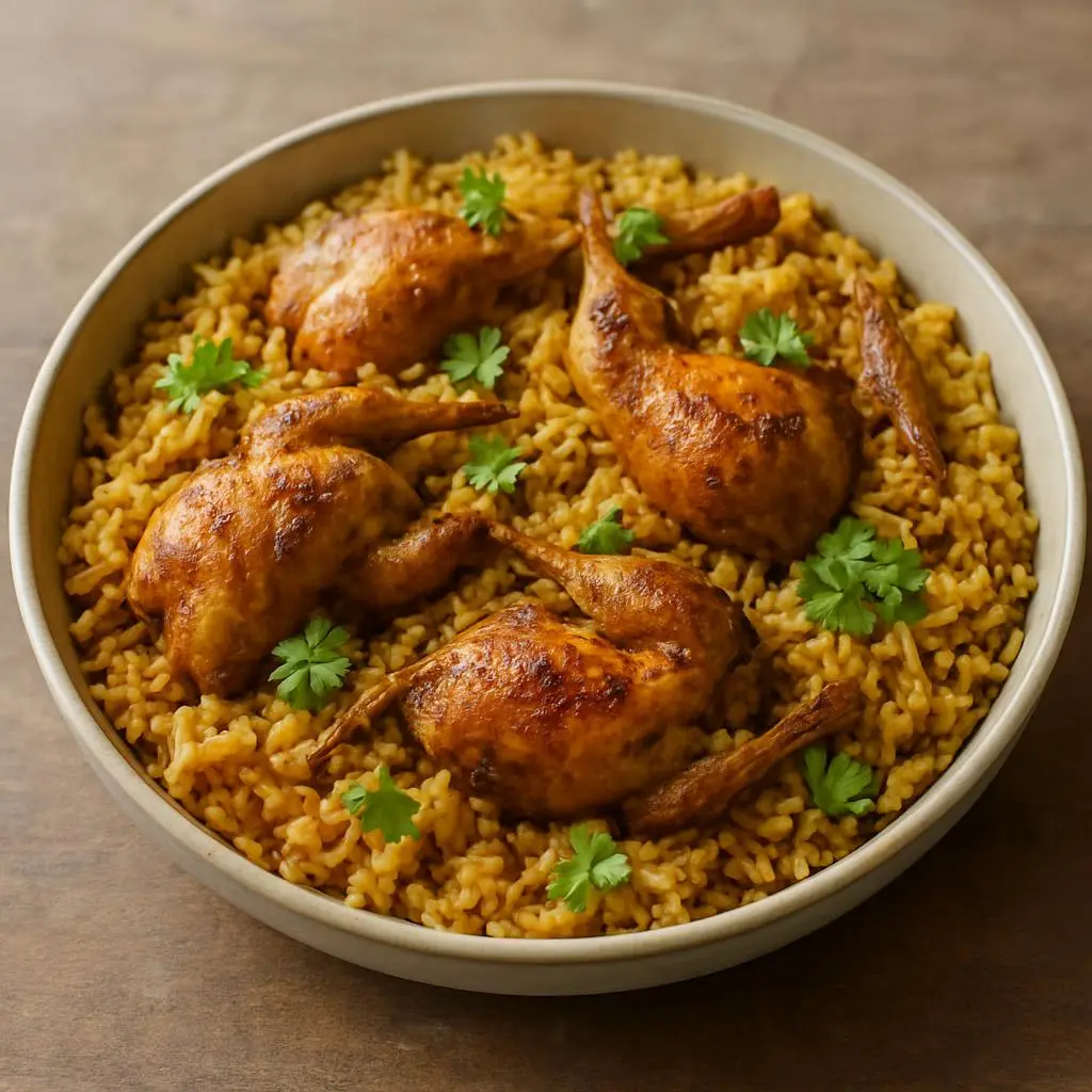 Quail Biryani