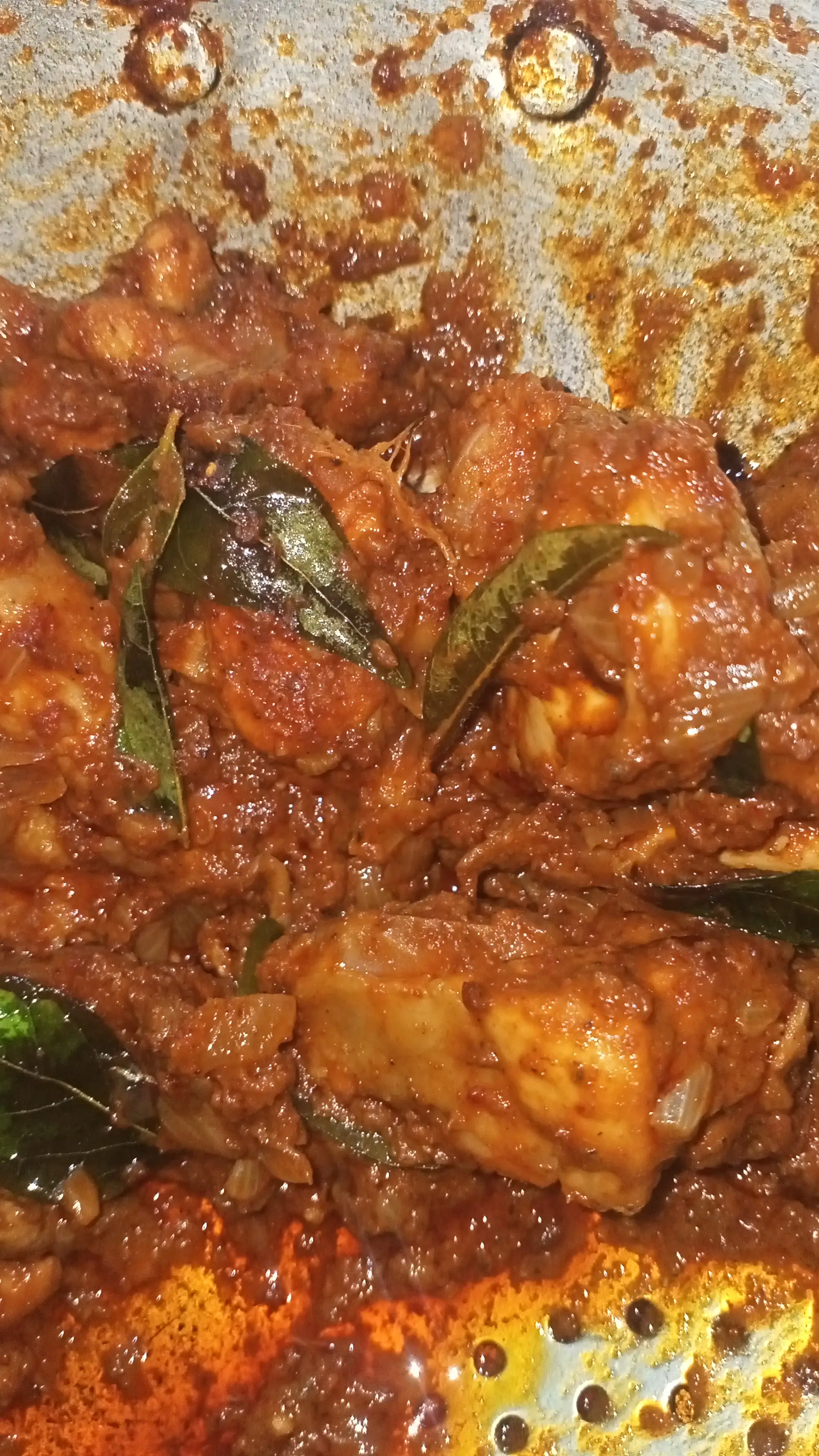 A cook's photo of Chicken Ghee Roast