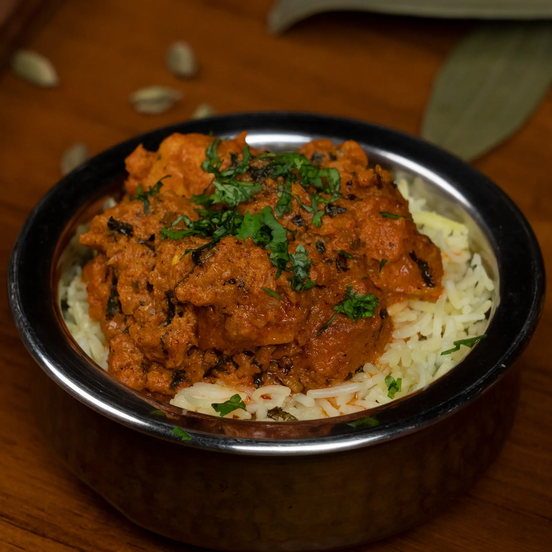 Meghana-Style Boneless Chicken Biryani
