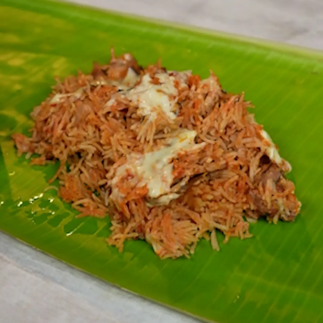 Chicken Cheese Biryani
