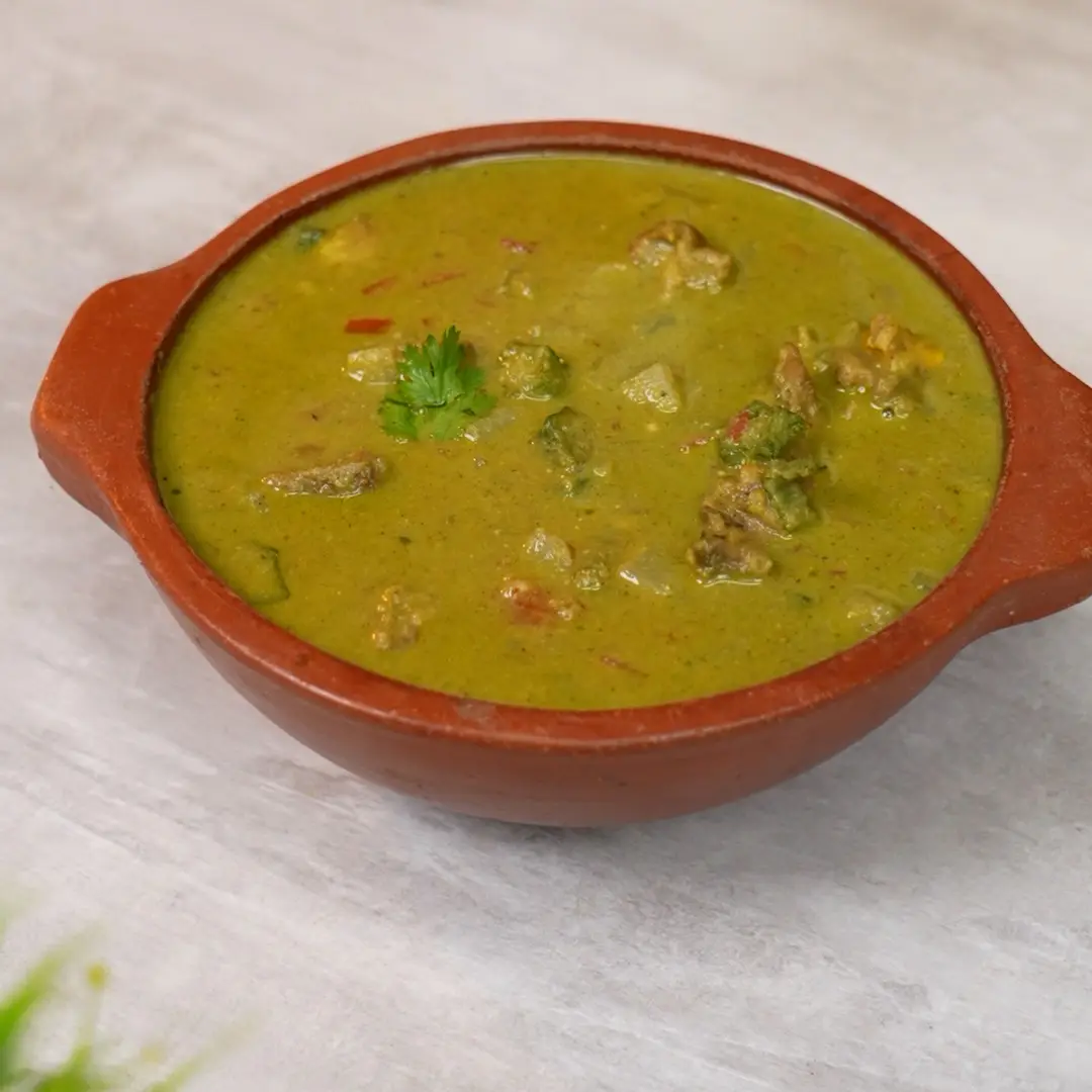 Lady Finger Mutton Curry
