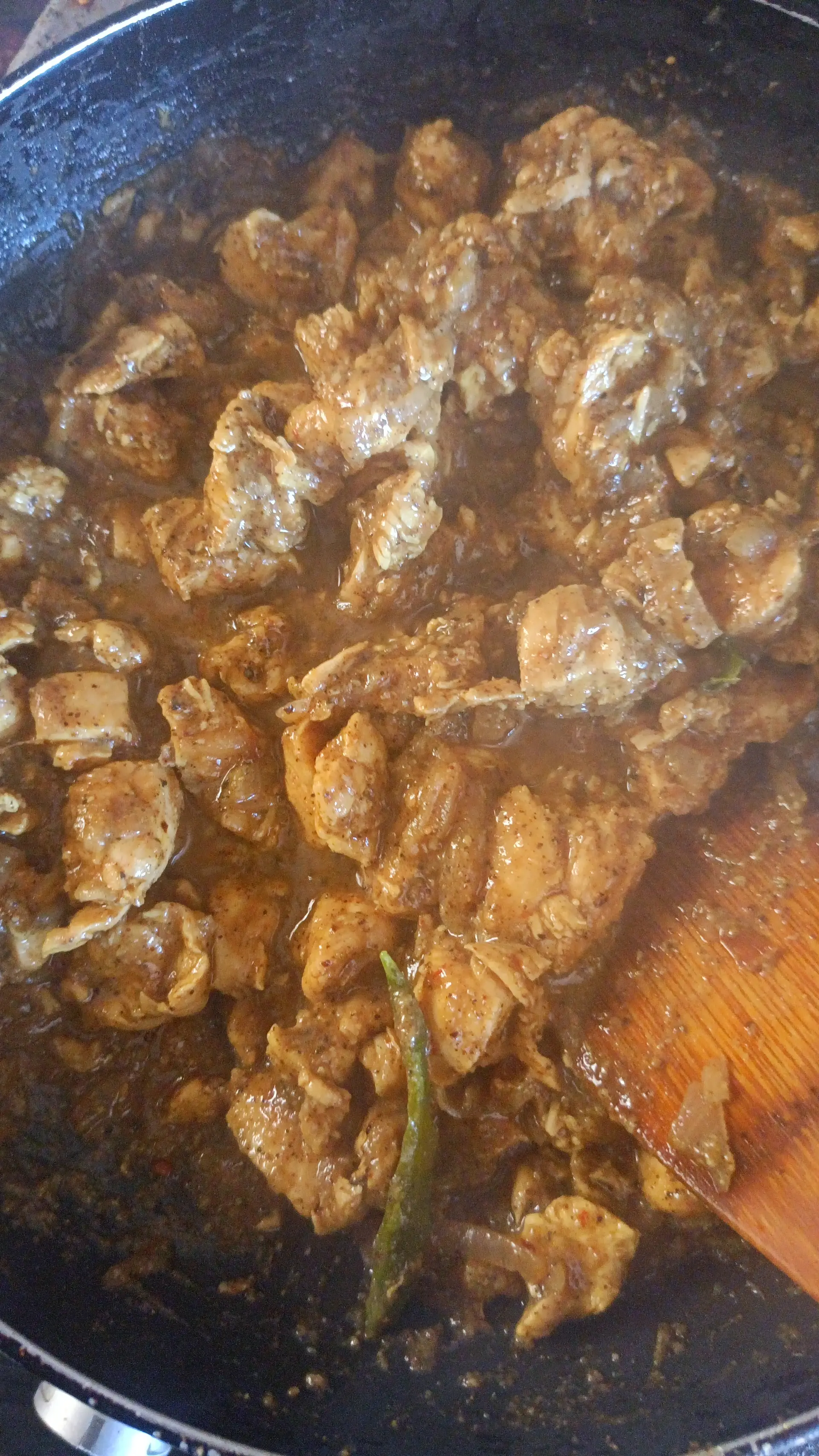 A cook's photo of Pepper Chicken Fry