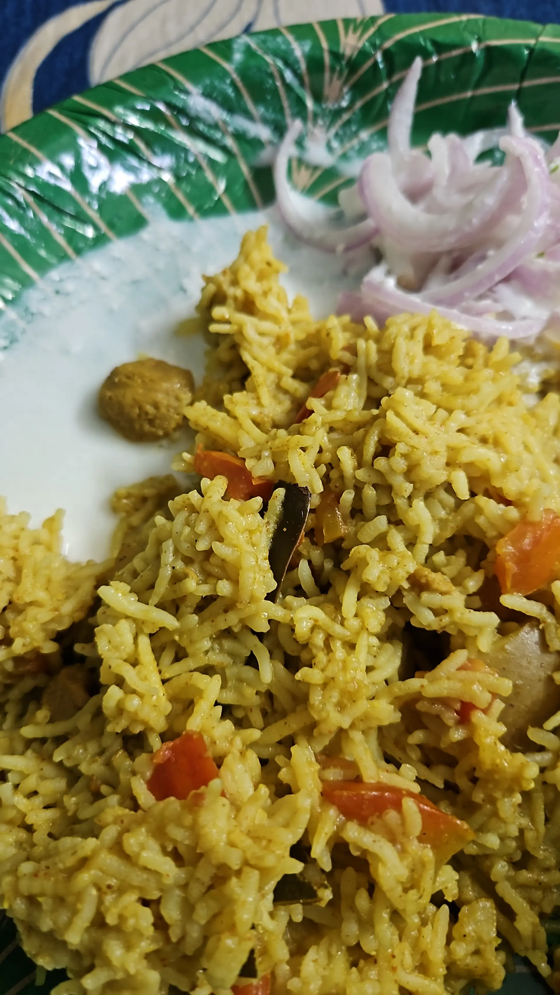 A cook's photo of Soya Dindigul Biryani