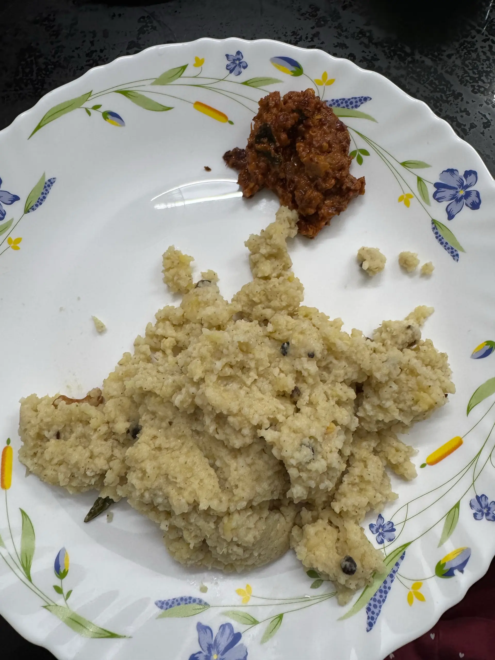 A cook's photo of Kuthiraivali Arisi Pongal
