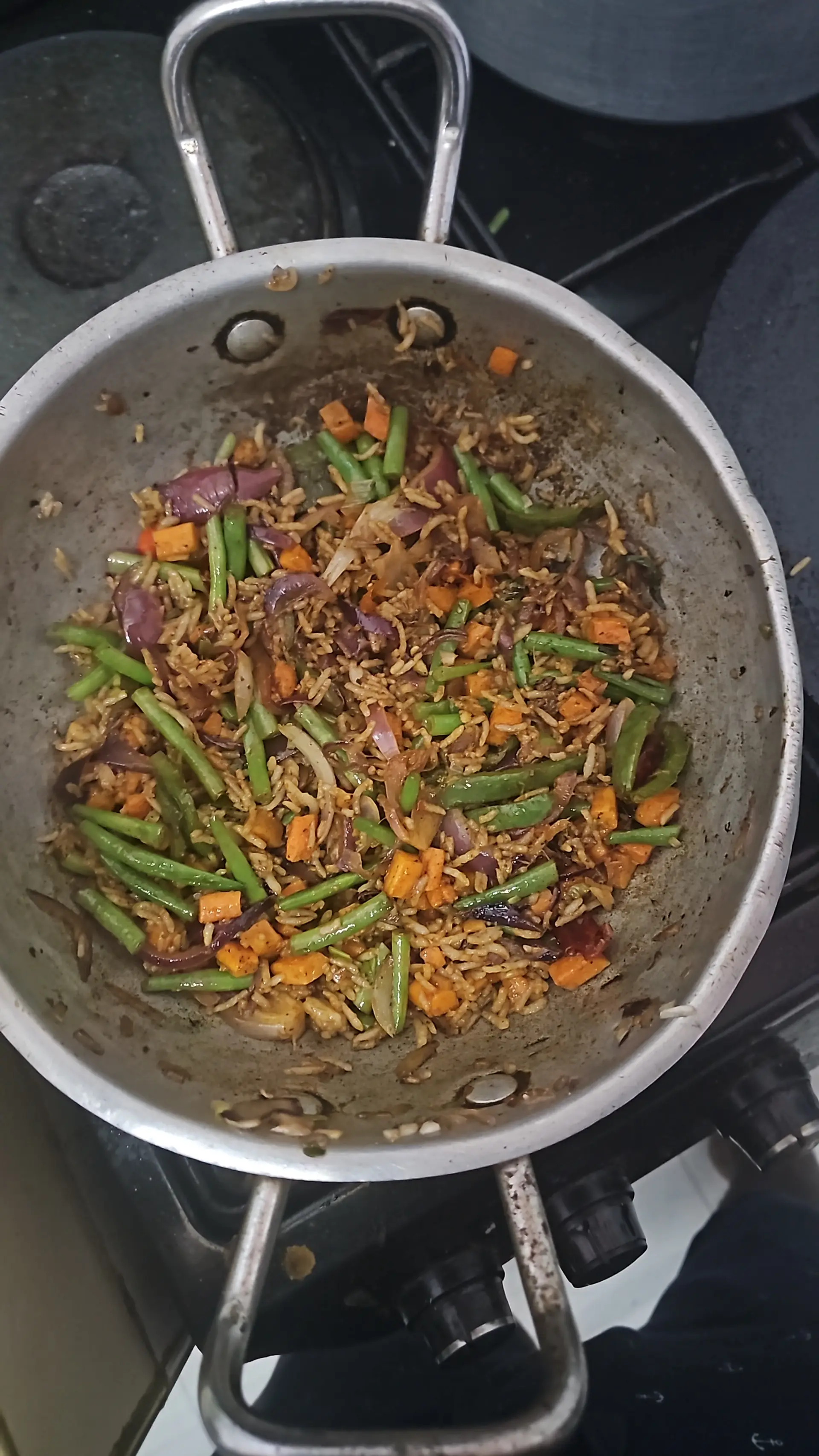 A cook's photo of Schezwan Veg Fried Rice
