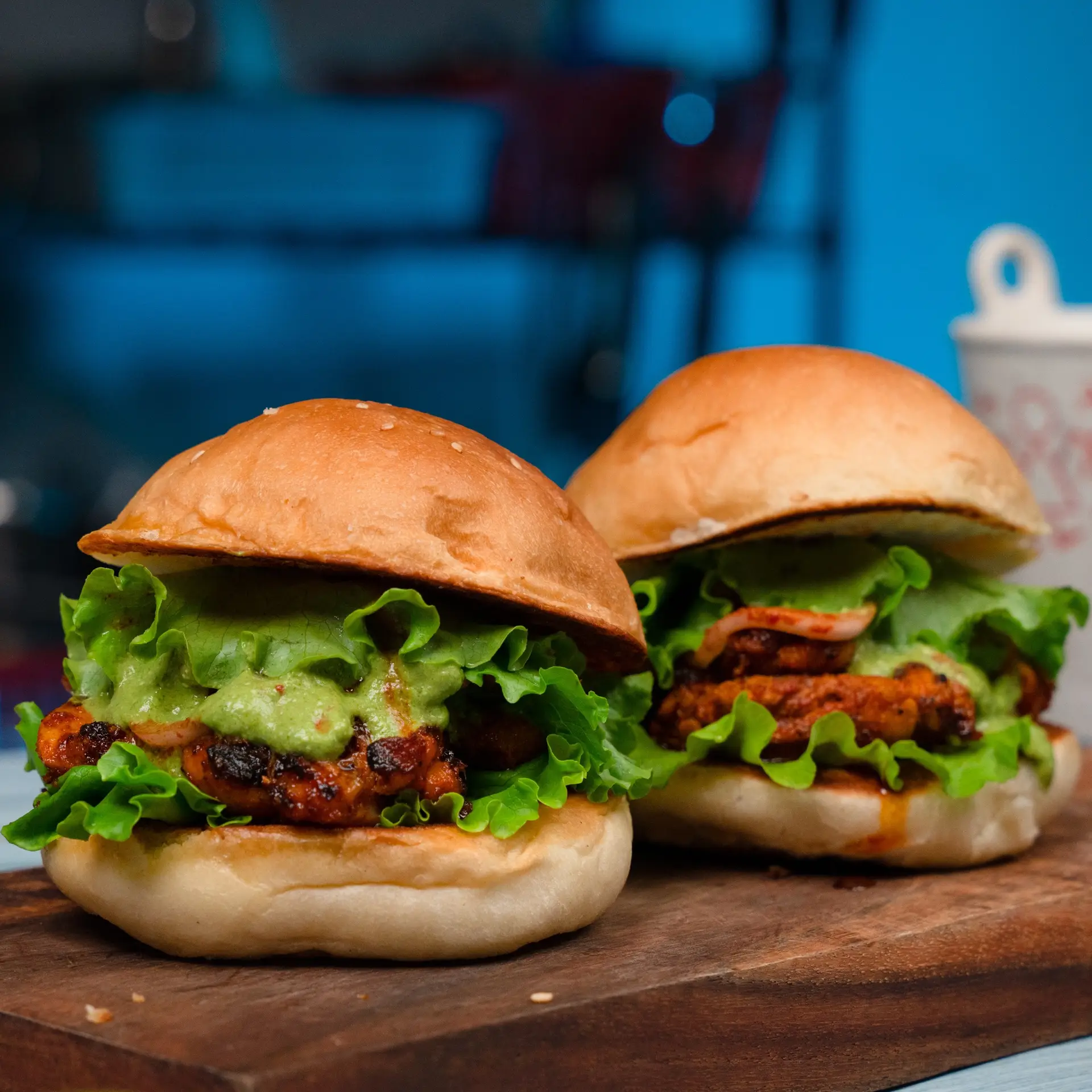 Tandoori Chicken Burger
