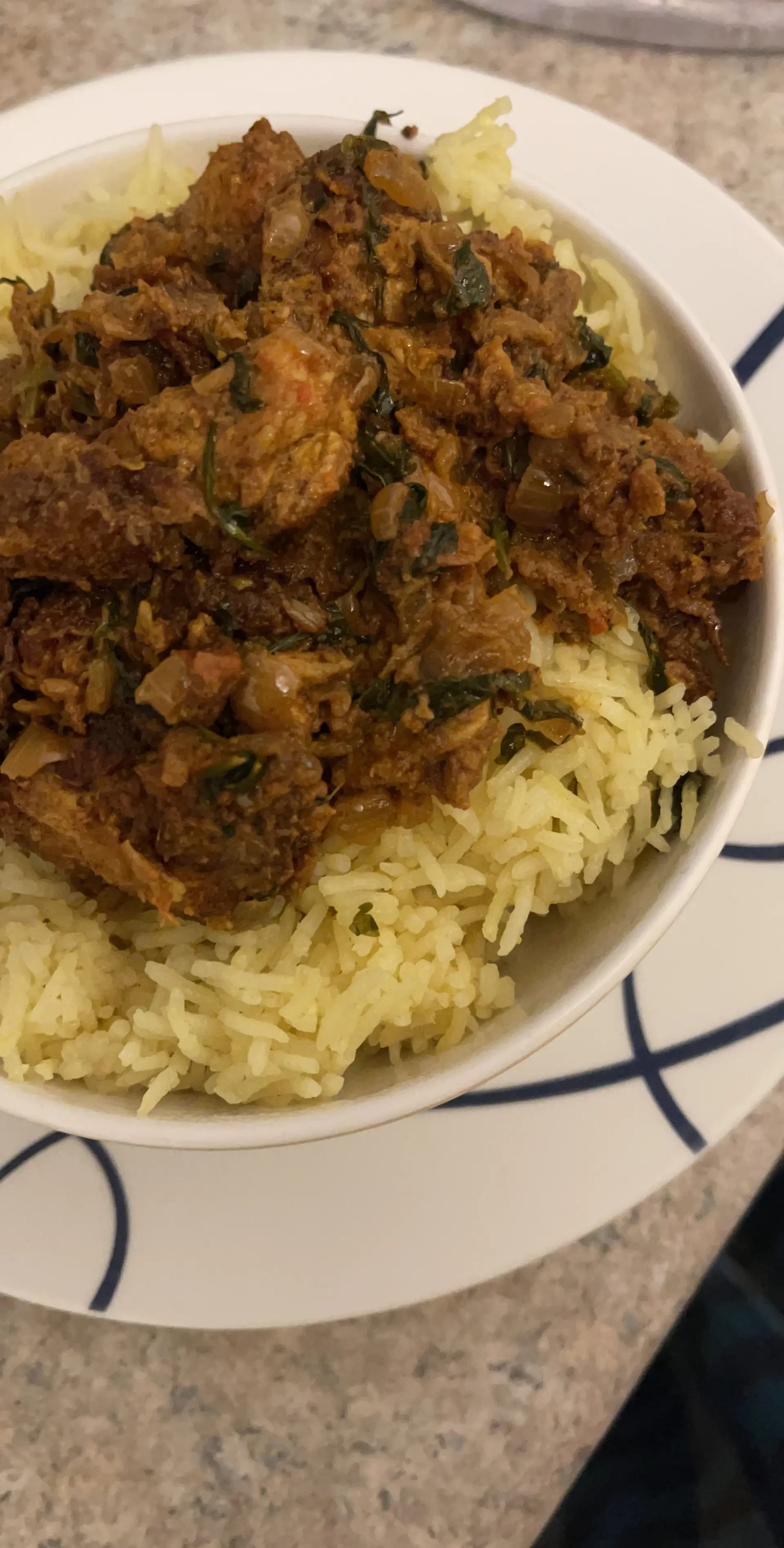 A cook's photo of Meghana-Style Boneless Chicken Biryani