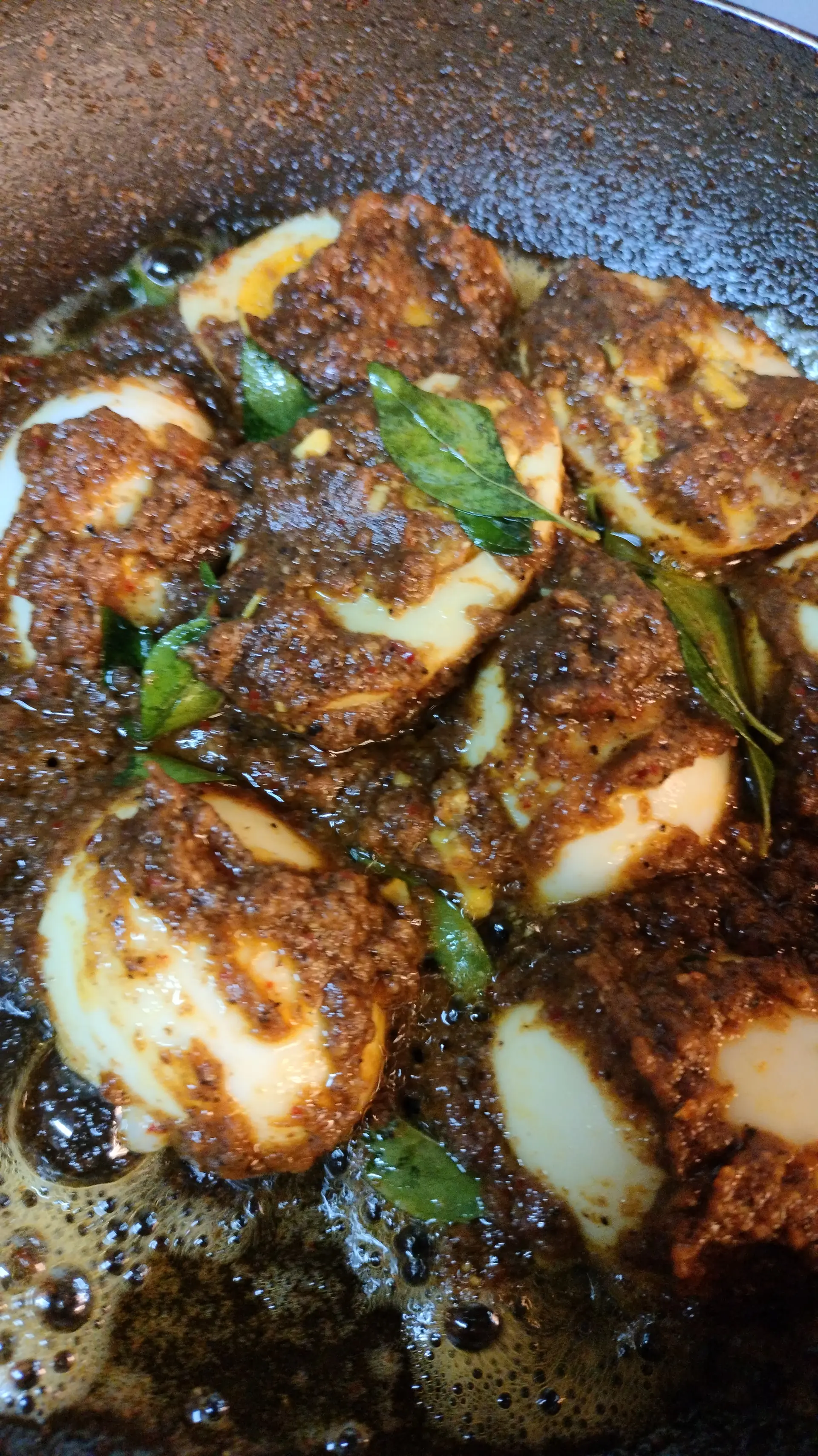 A cook's photo of Egg Pepper Fry