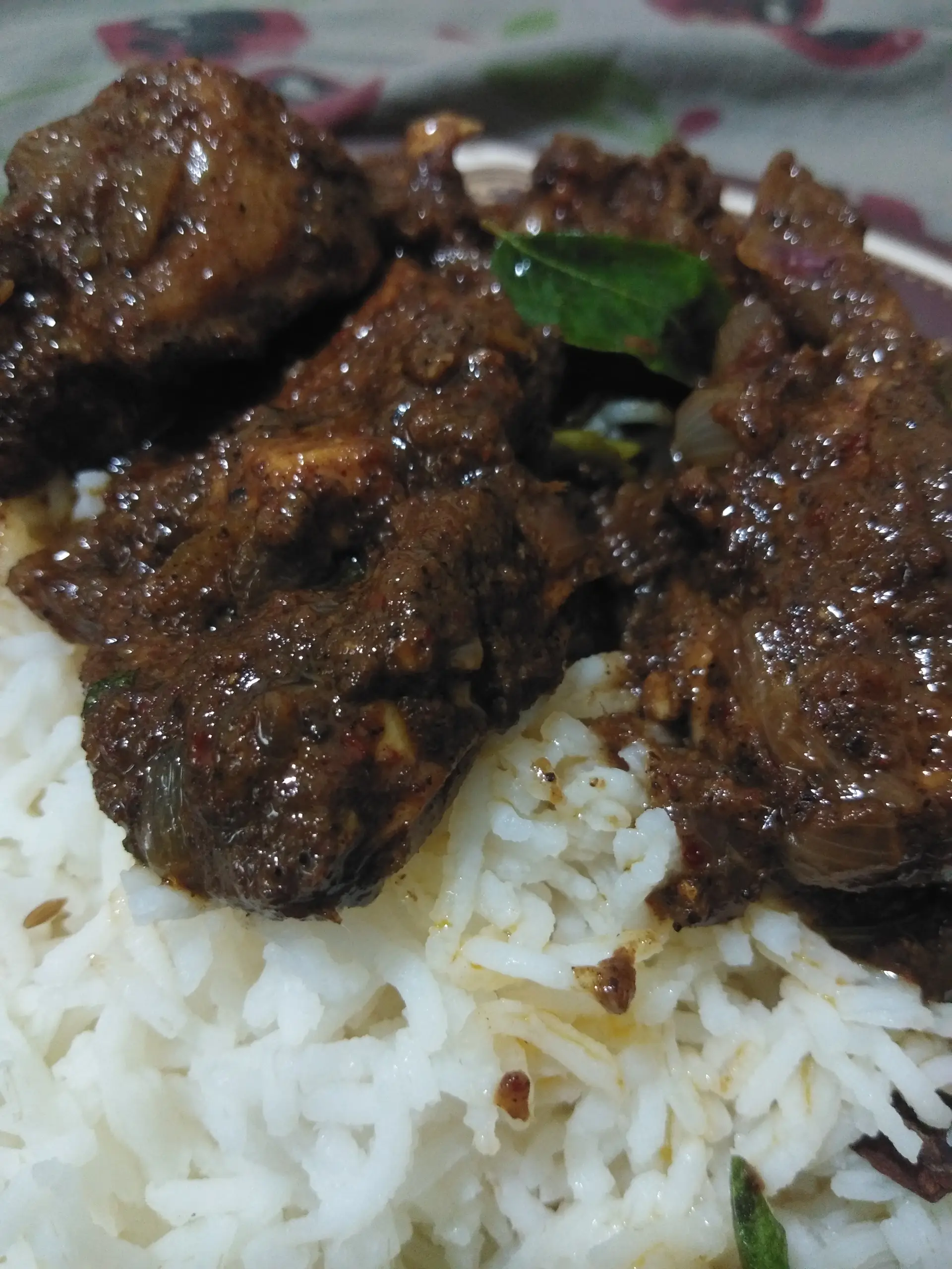 A cook's photo of Chicken Ghee Roast