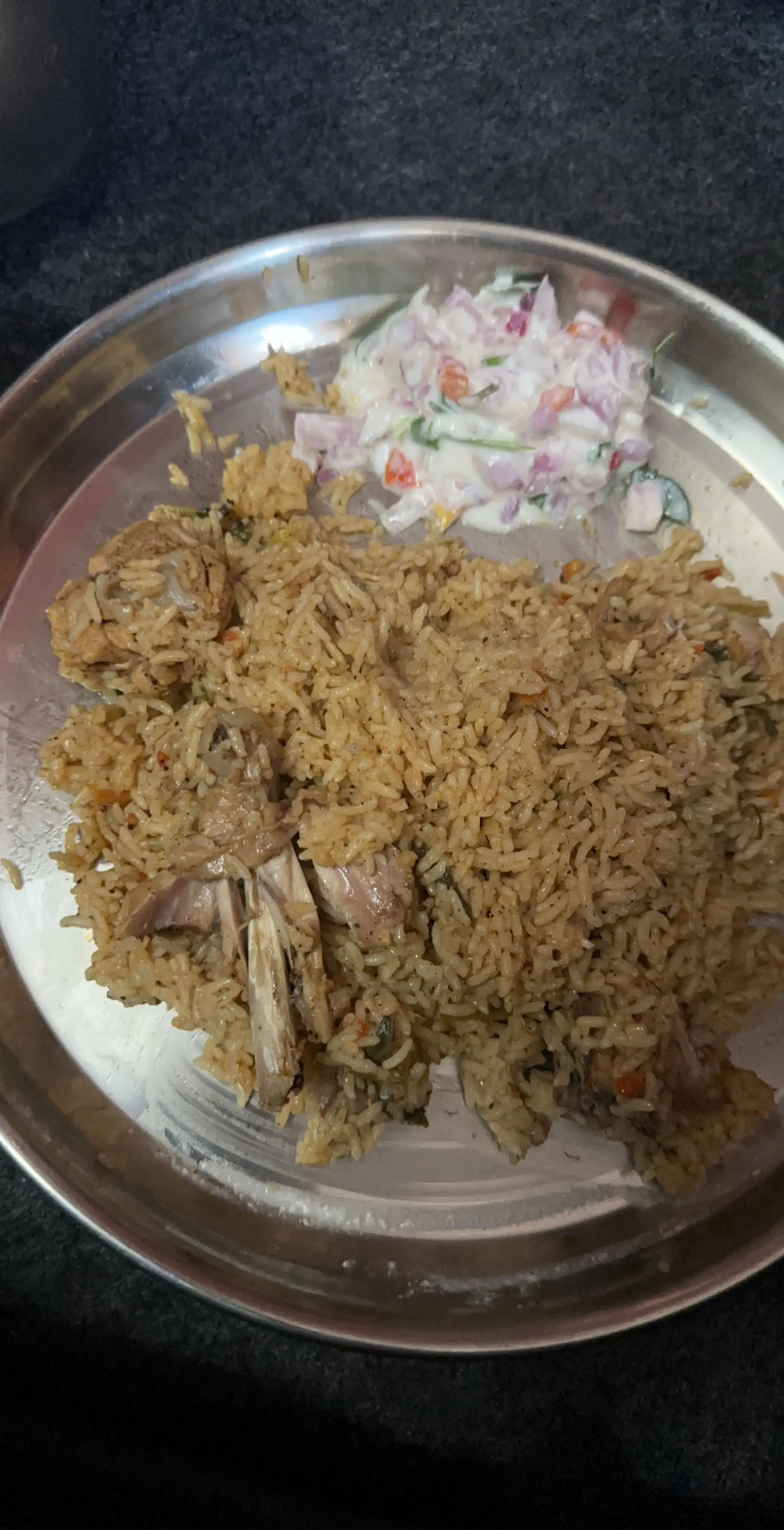A cook's photo of Dindigul Chicken Biryani