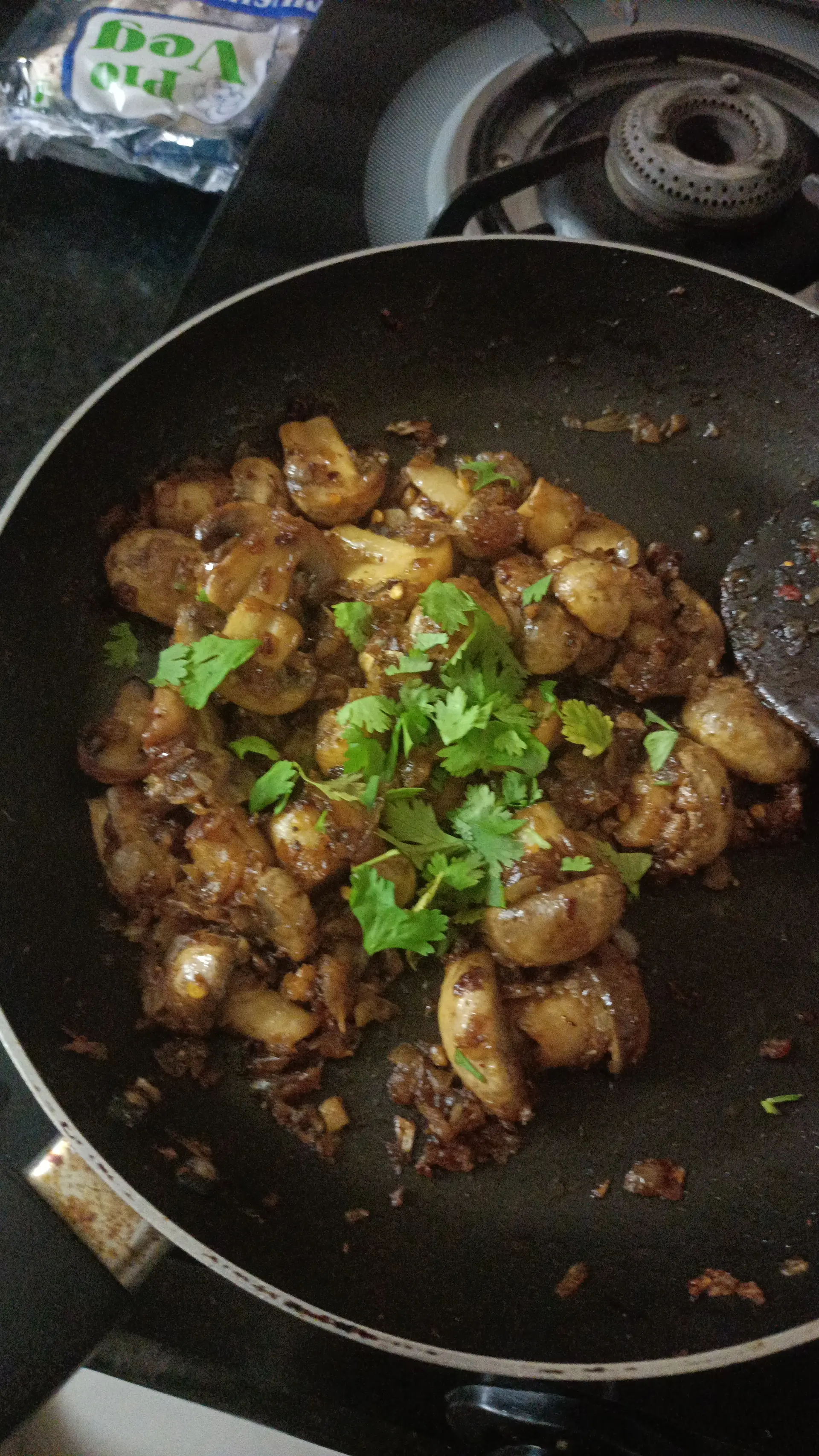 A cook's photo of Garlic Mushroom