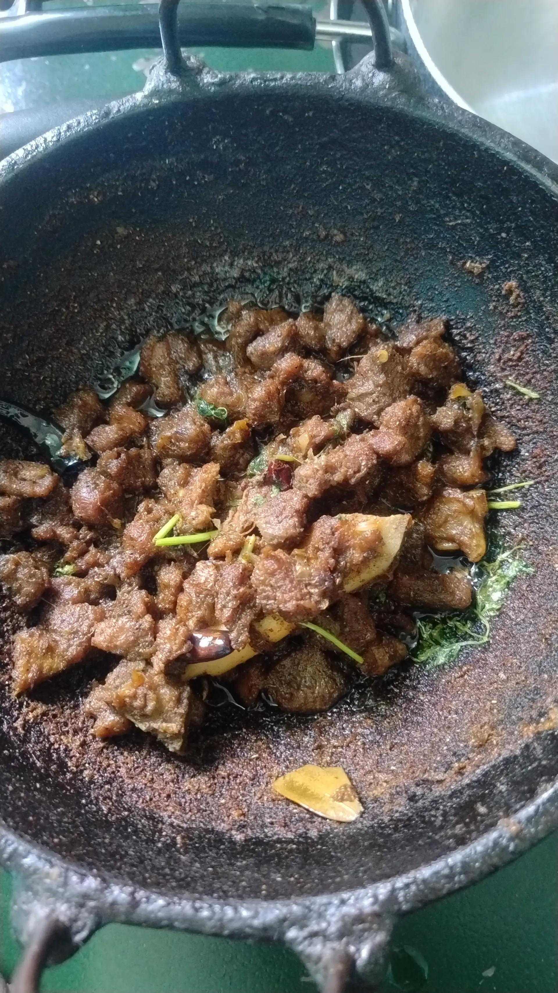 A cook's photo of Madurai Mutton Sukka