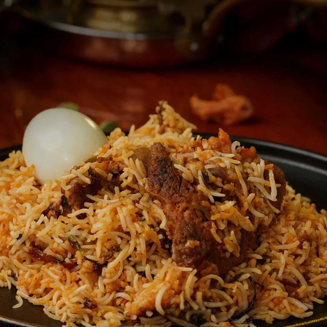 Hyderabadi Mutton Biryani
