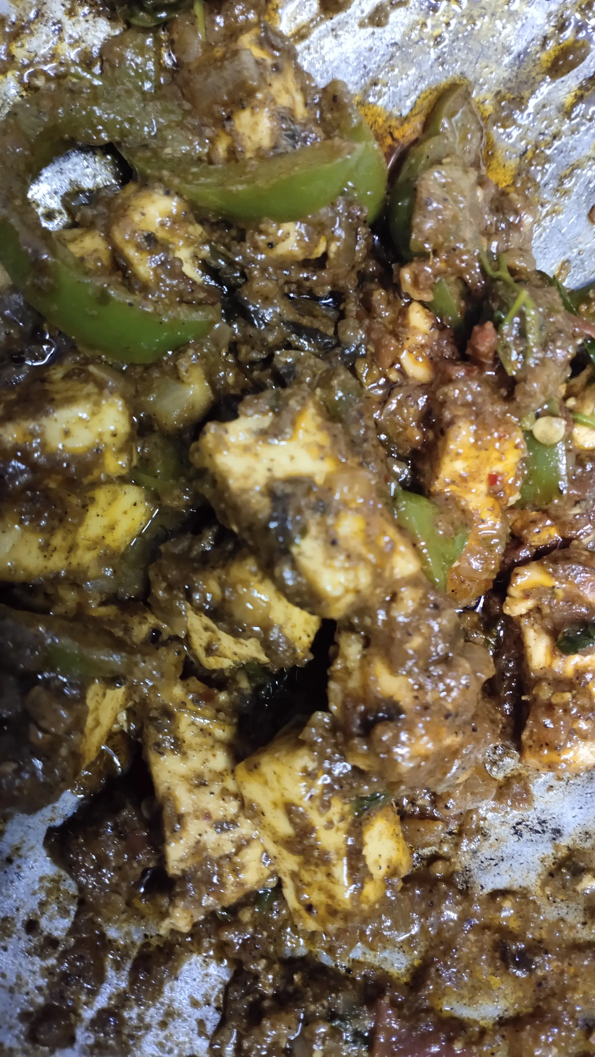 A cook's photo of Kadai Paneer