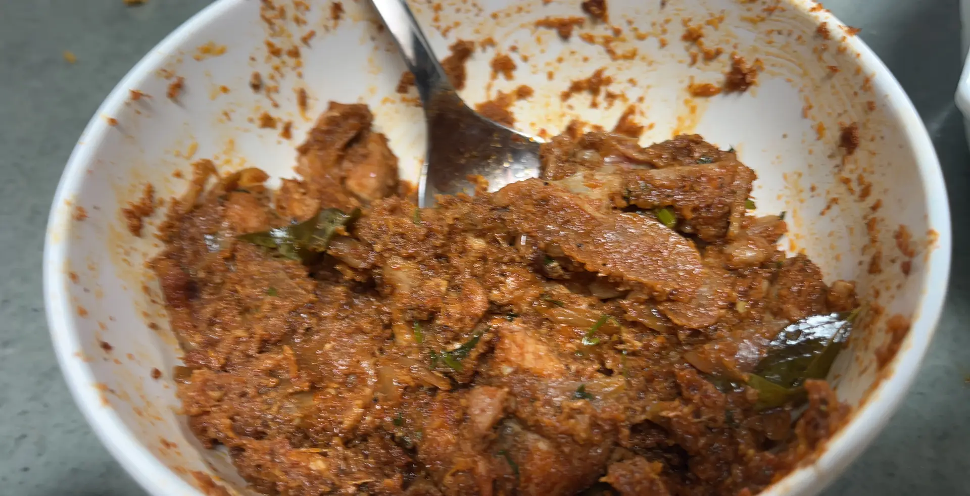 A cook's photo of Mangalore Kori Sukka