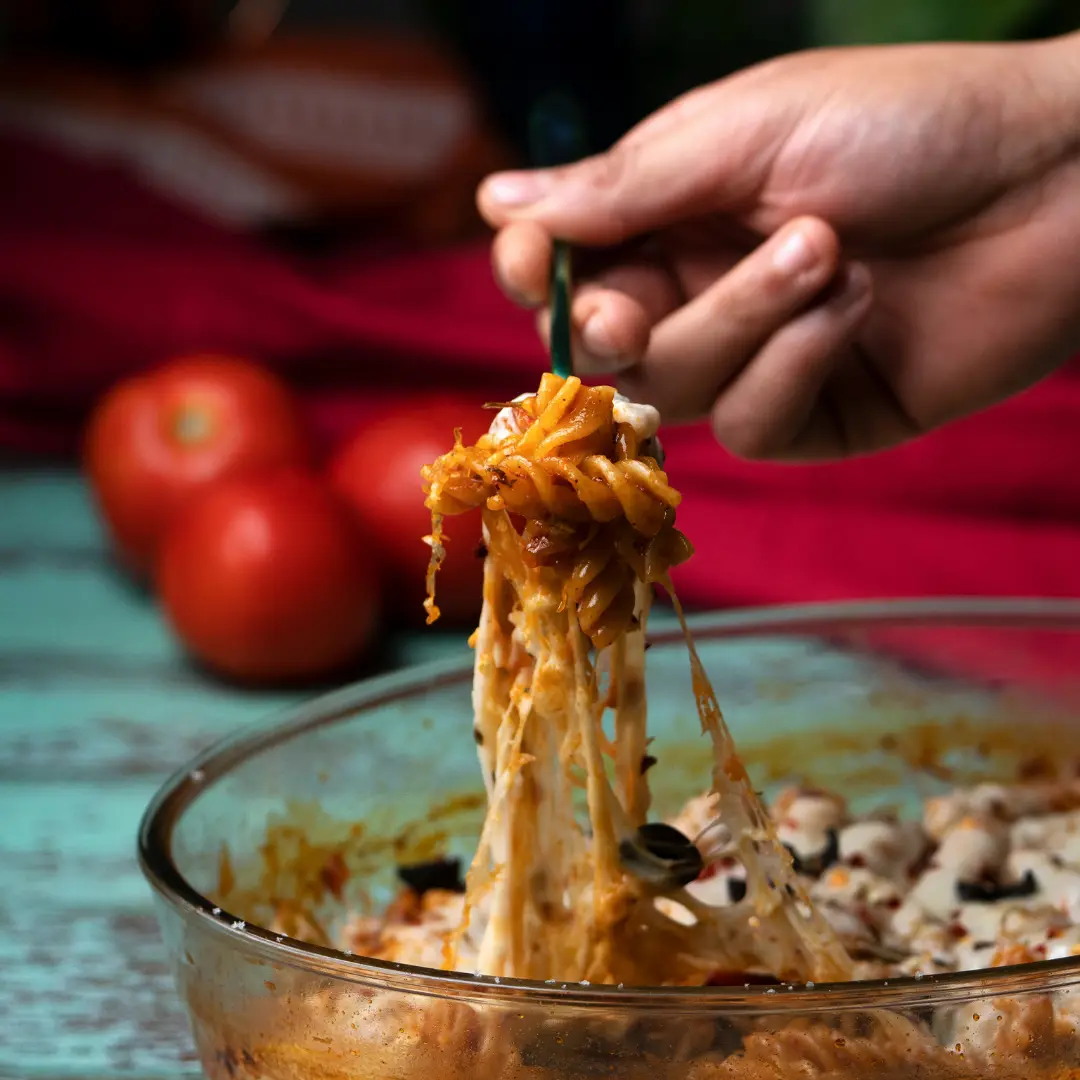 Microwave Arrabiata Pasta