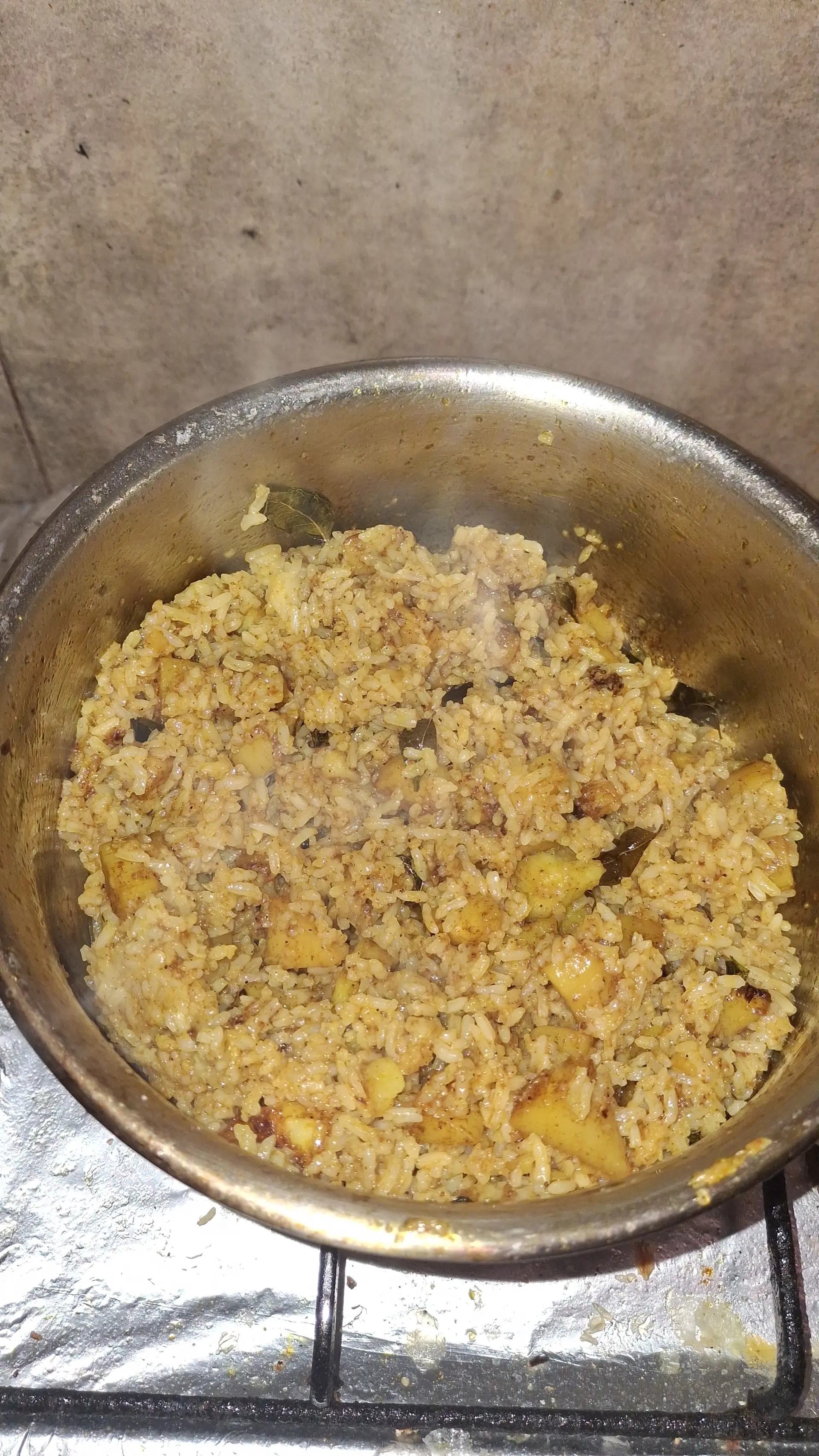 A cook's photo of Potato Fried Rice