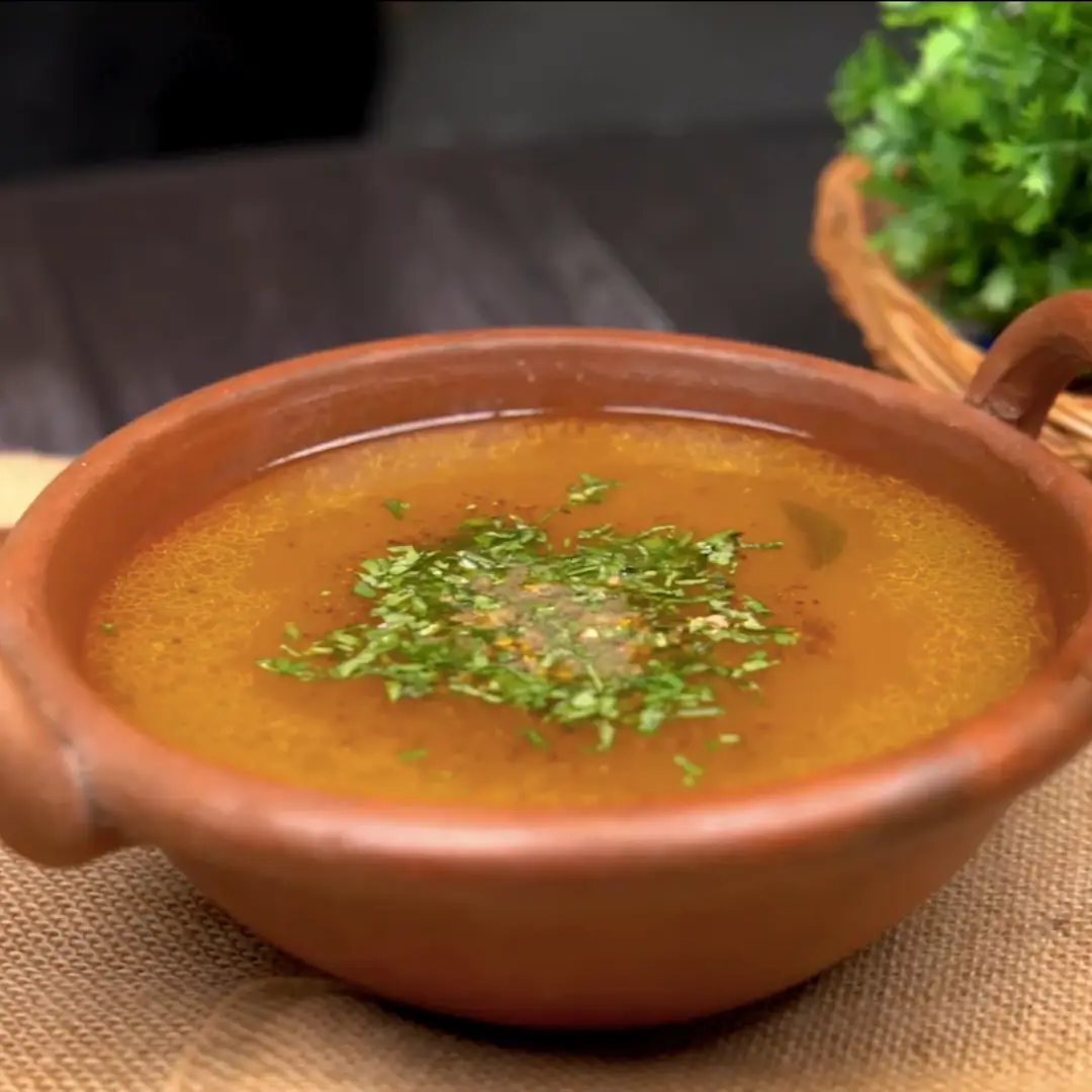 Veg Goat Leg Soup