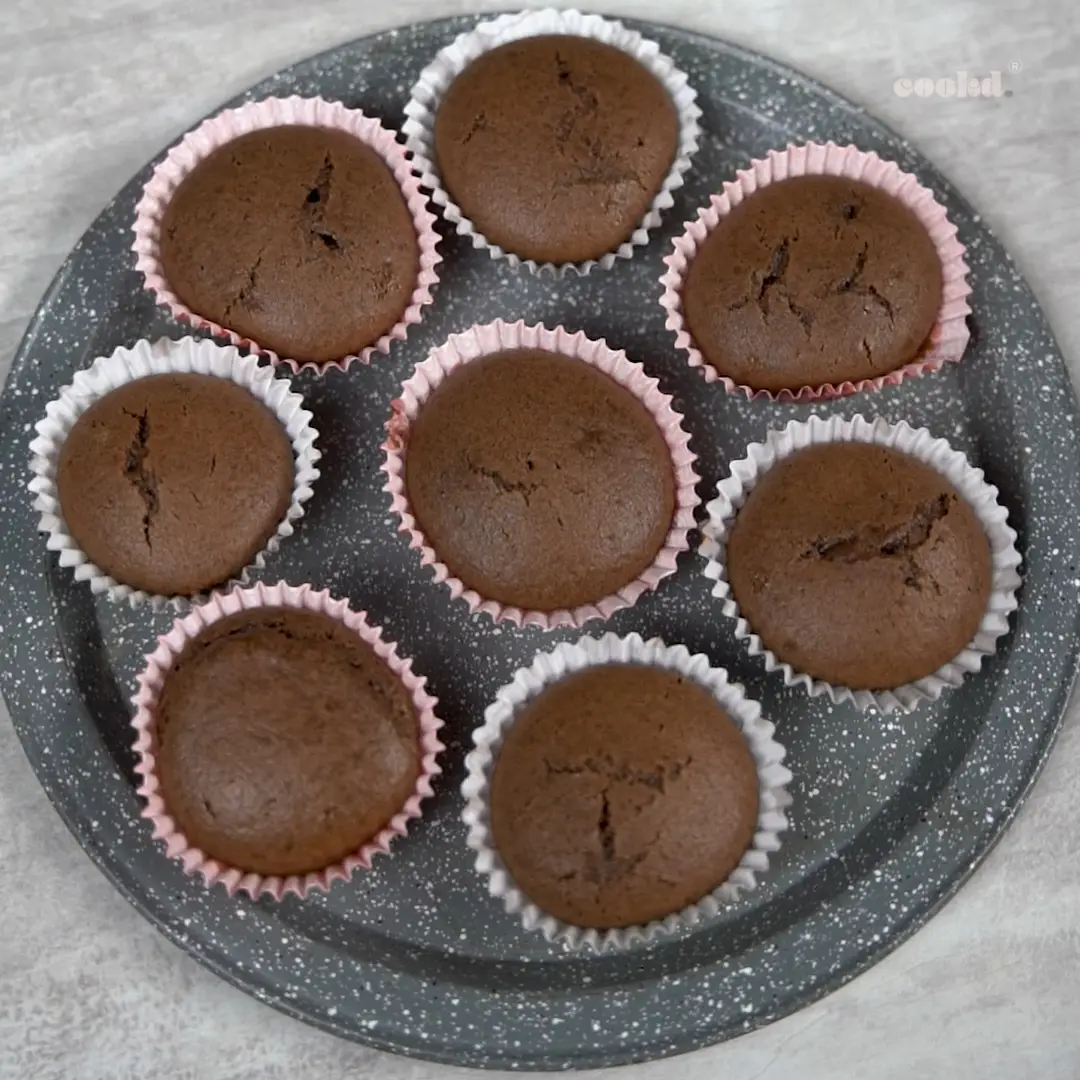 Eggless Chocolate Cupcakes