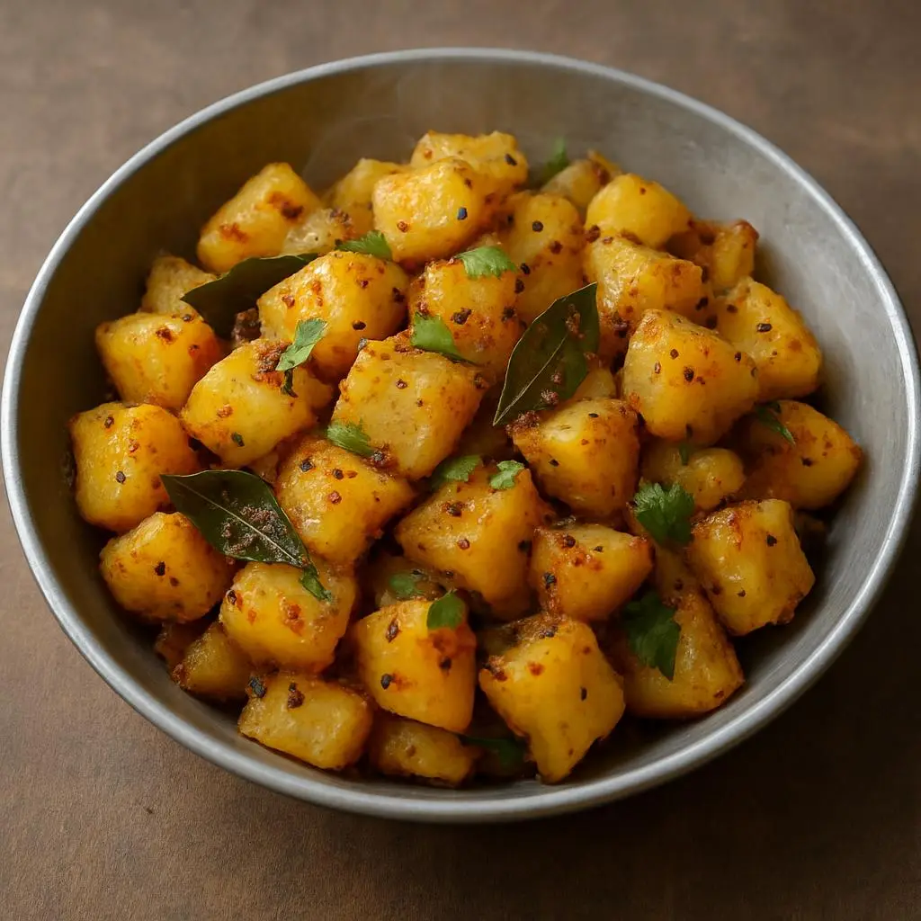Potato Mezhukkupuratti
