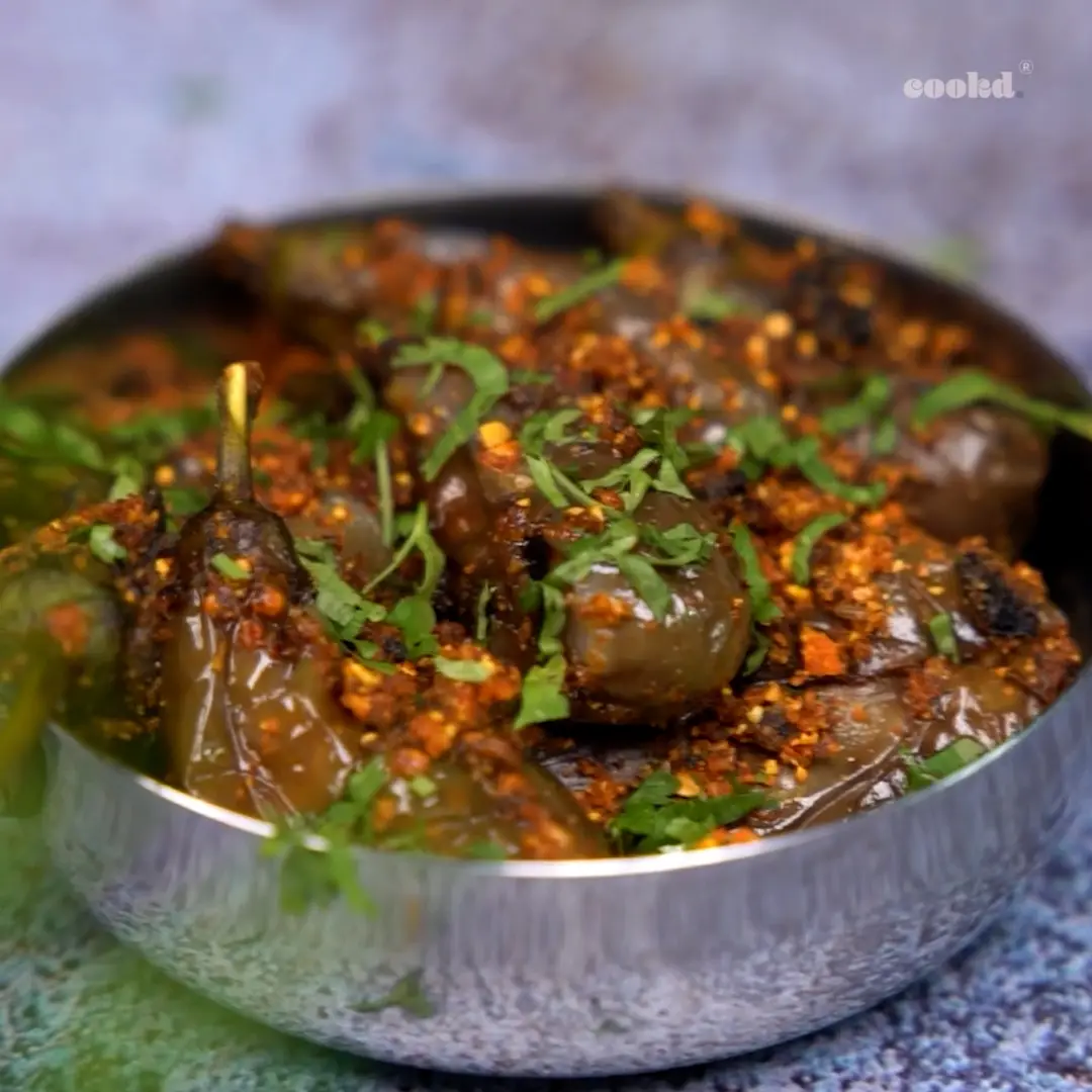Brinjal Podi Fry