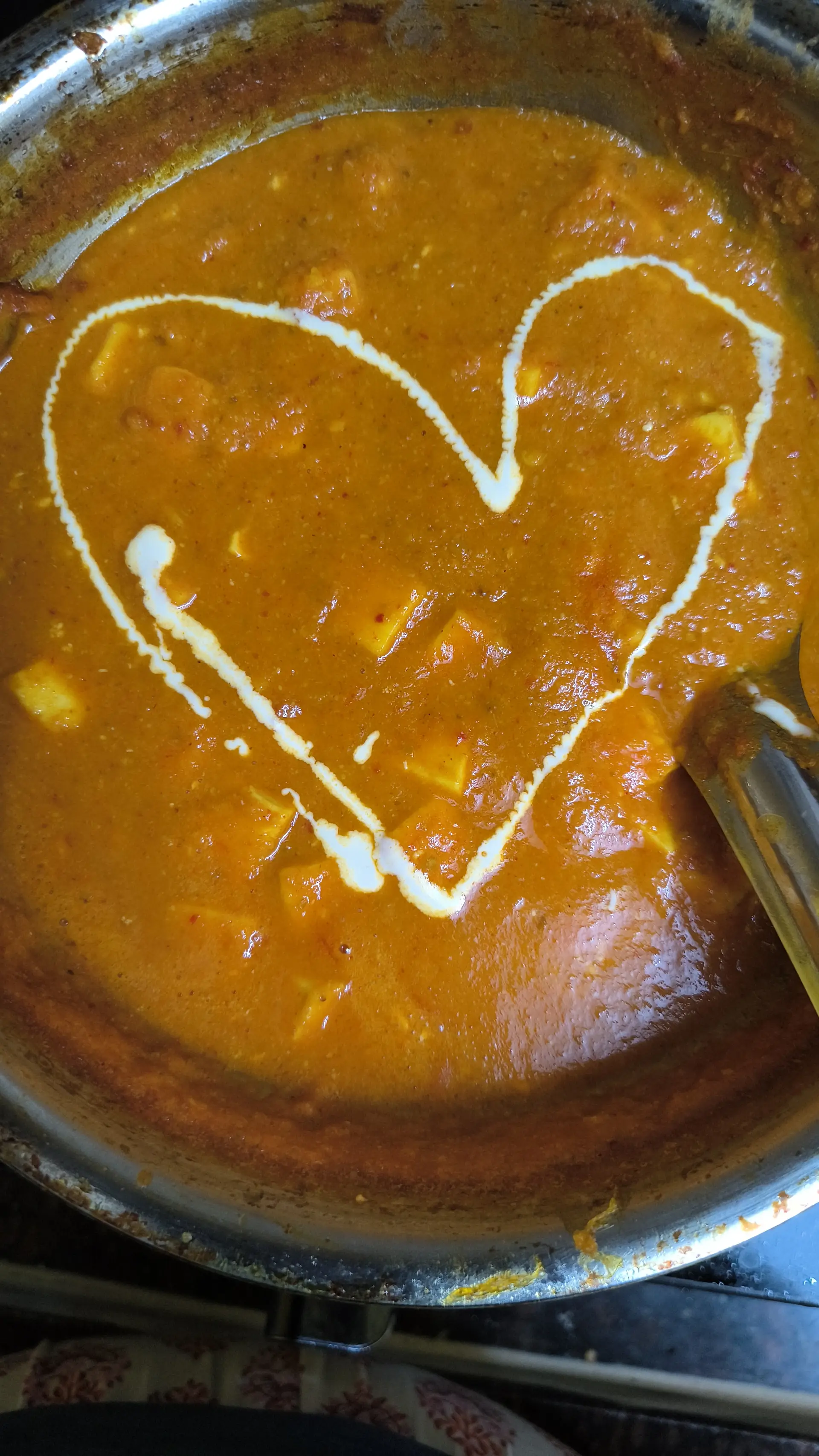 A cook's photo of Paneer Lasooni