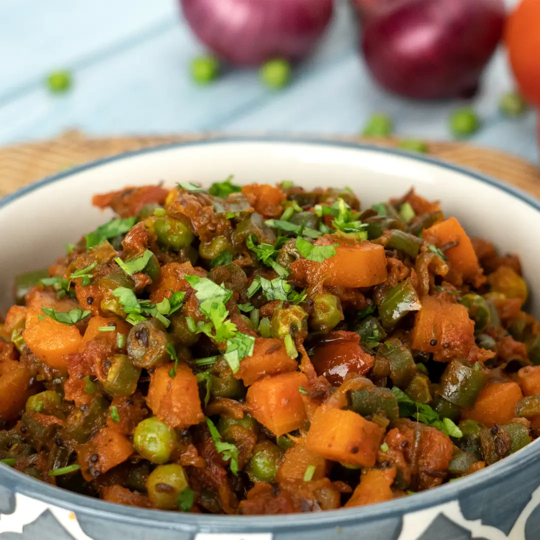 Mixed Vegetable Thokku
