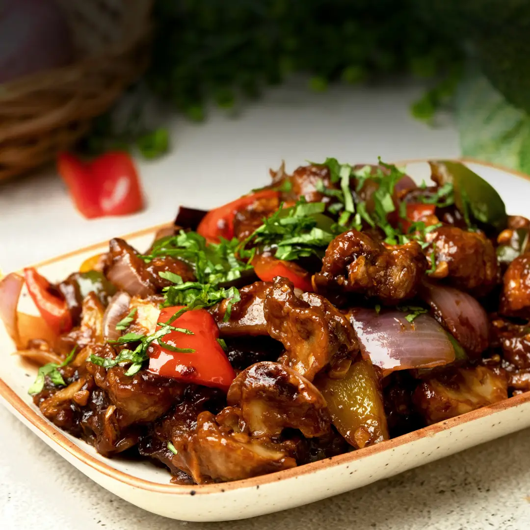 Street Style Chilli Mushroom
