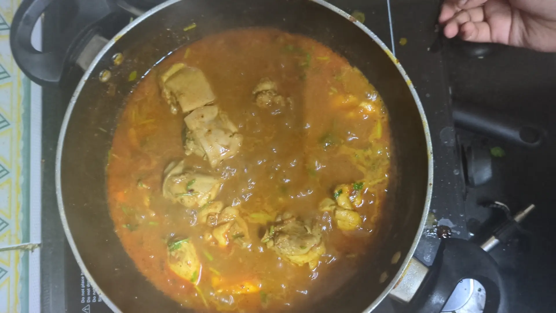 A cook's photo of Chicken Salna