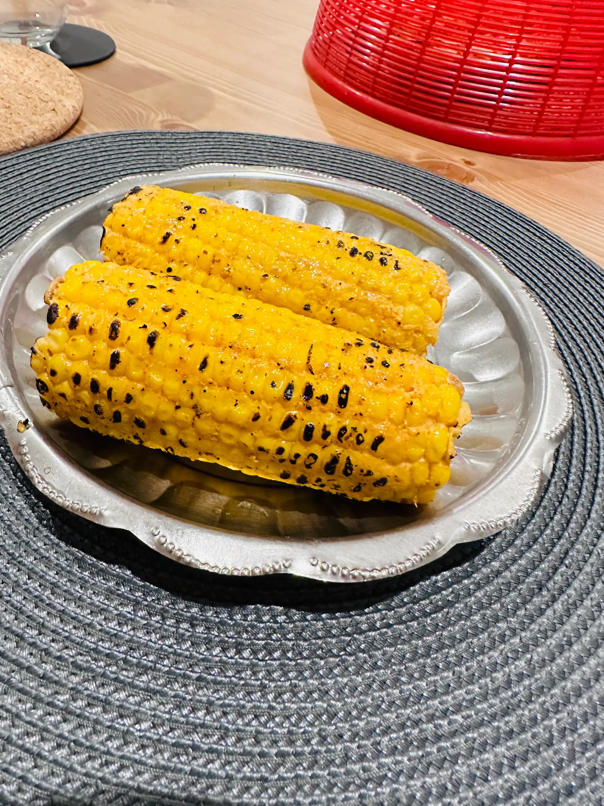 A cook's photo of Tandoori Corn